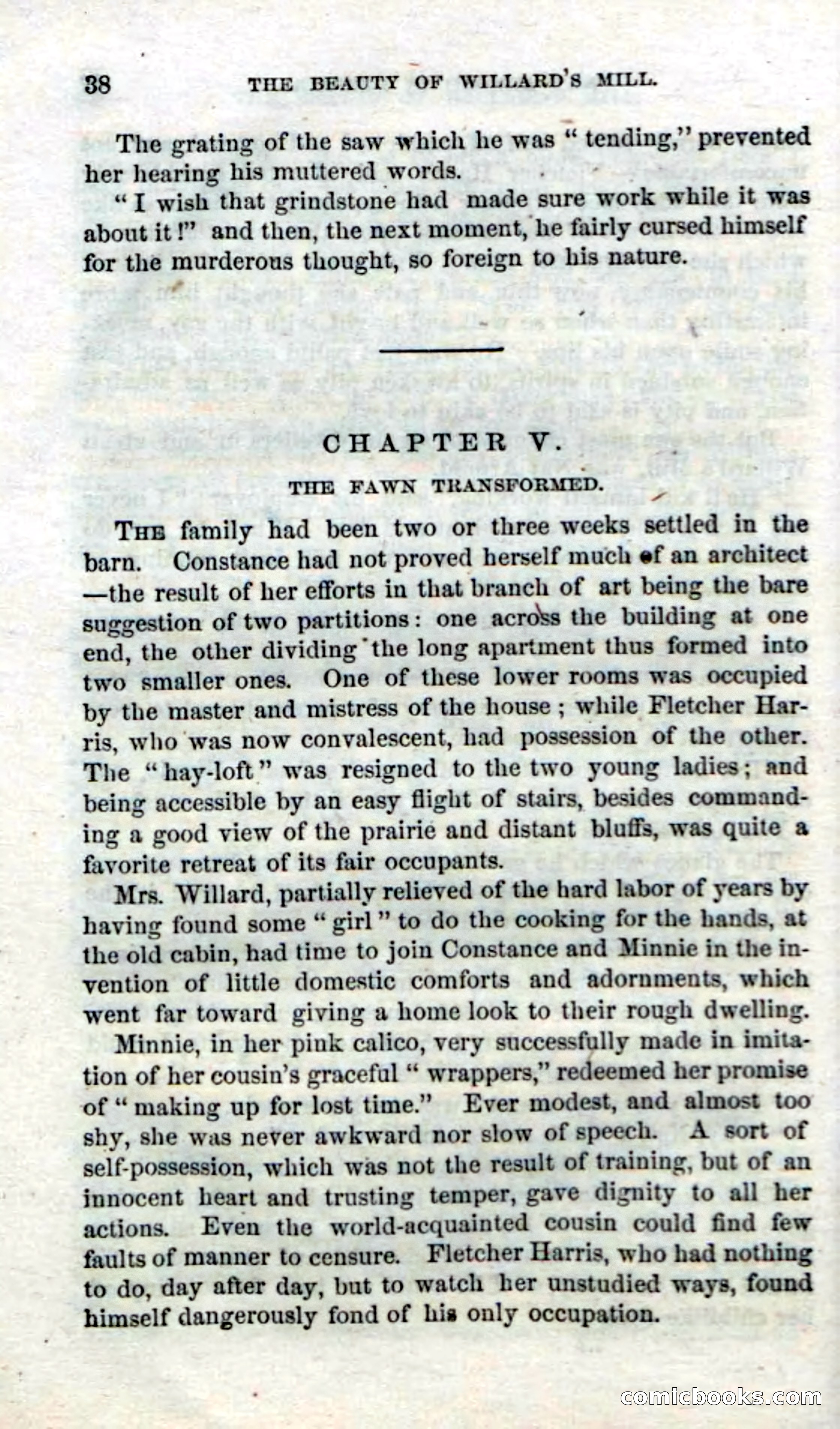 Beadle's Dime Novels No. 35: East and West — page 38 of 114