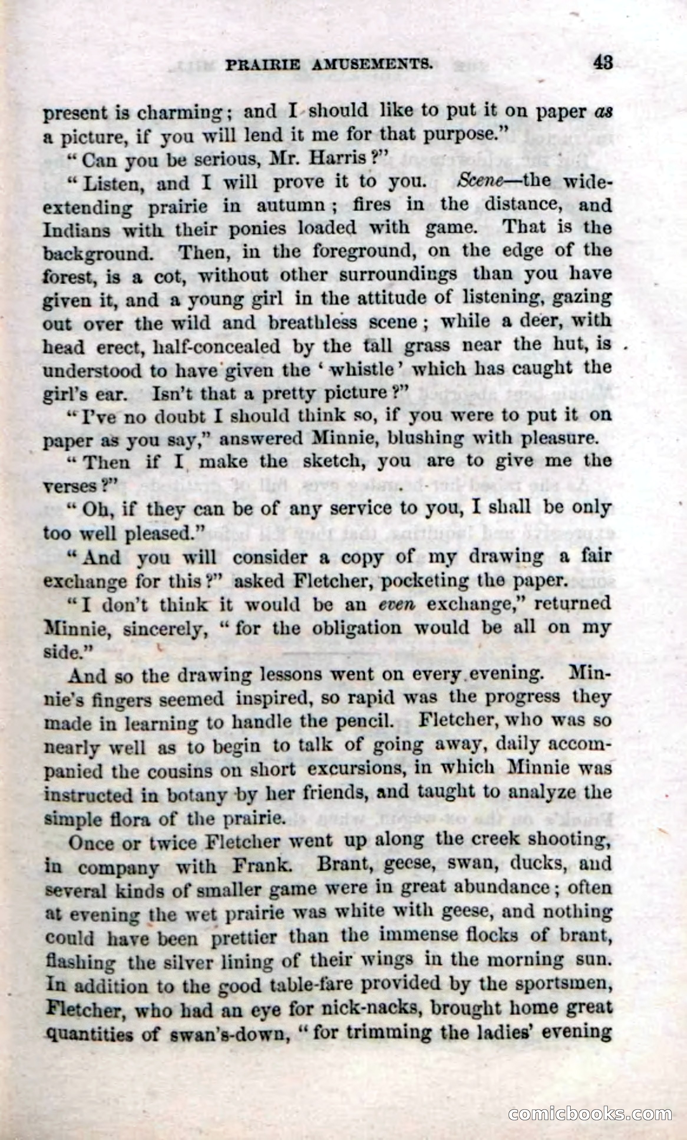 Beadle's Dime Novels No. 35: East and West — page 43 of 114