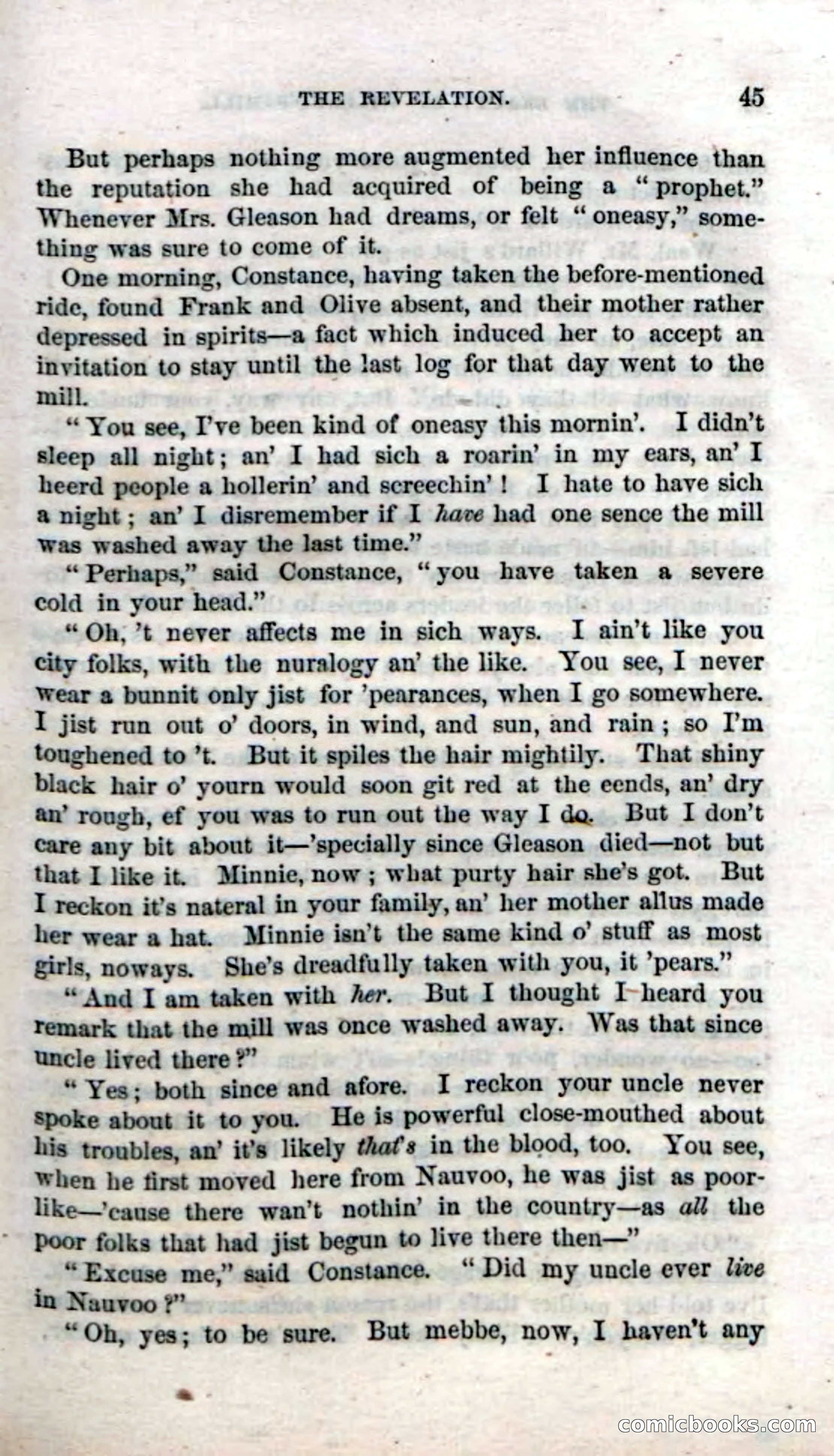 Beadle's Dime Novels No. 35: East and West — page 45 of 114