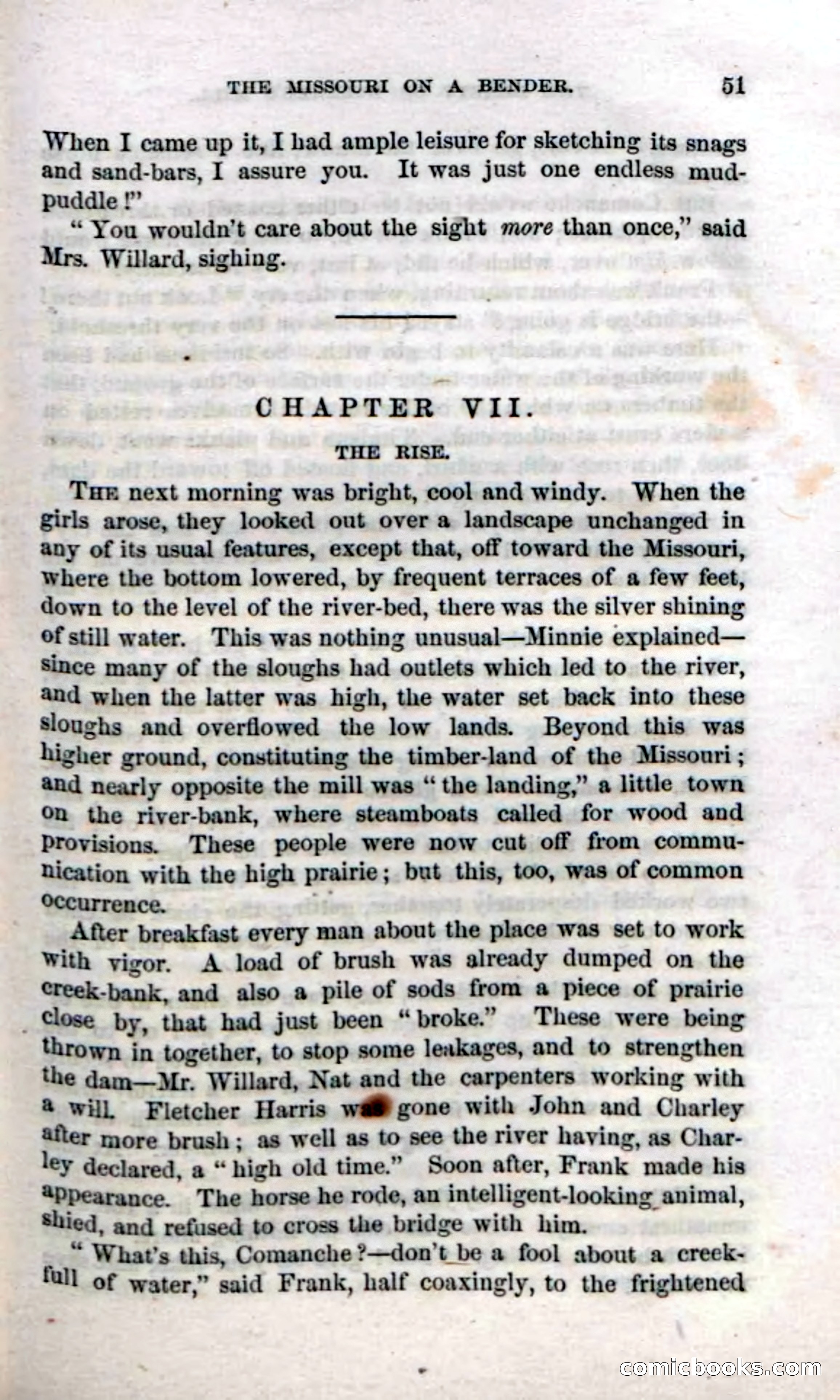 Beadle's Dime Novels No. 35: East and West — page 51 of 114