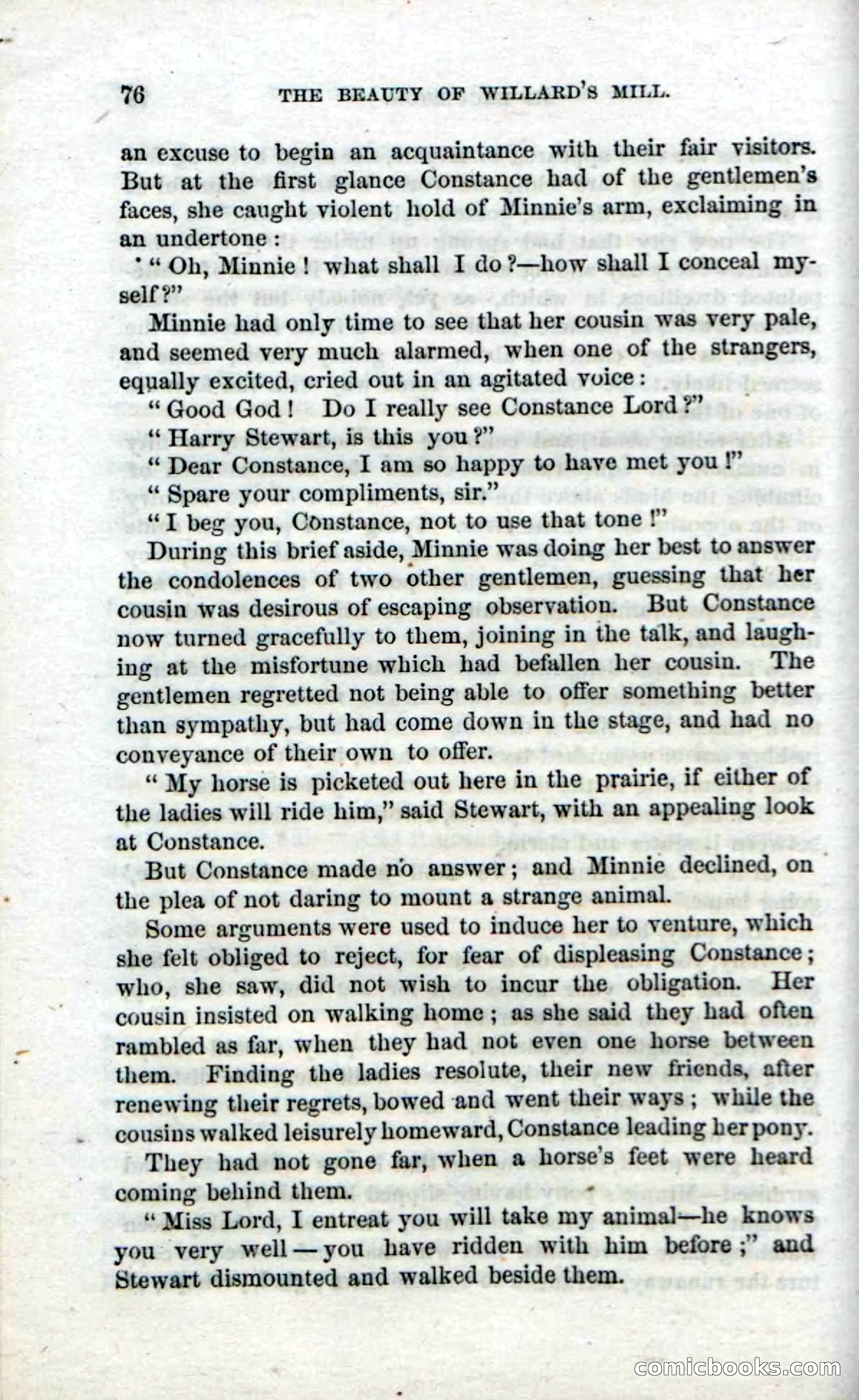 Beadle's Dime Novels No. 35: East and West — page 76 of 114