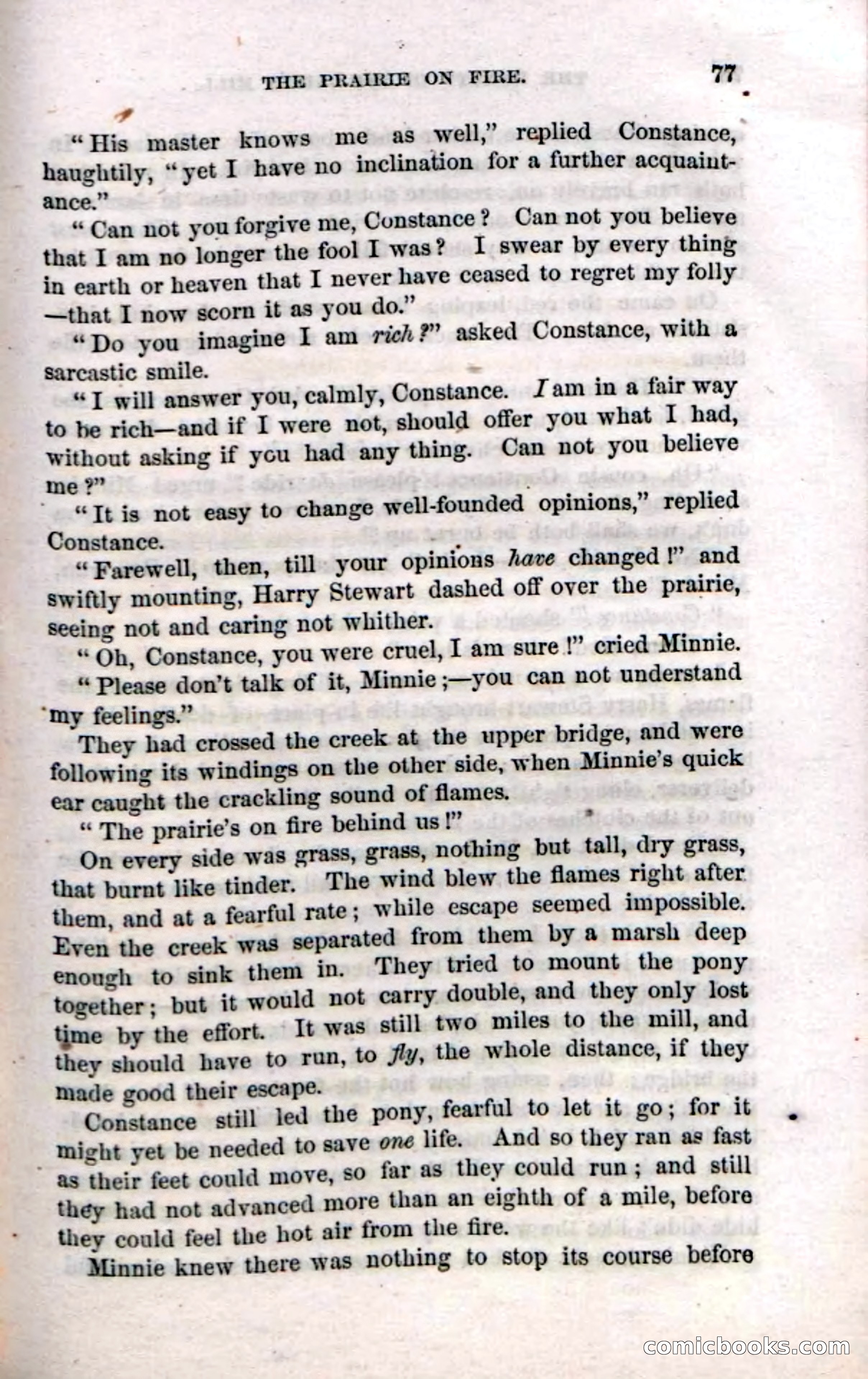 Beadle's Dime Novels No. 35: East and West — page 77 of 114