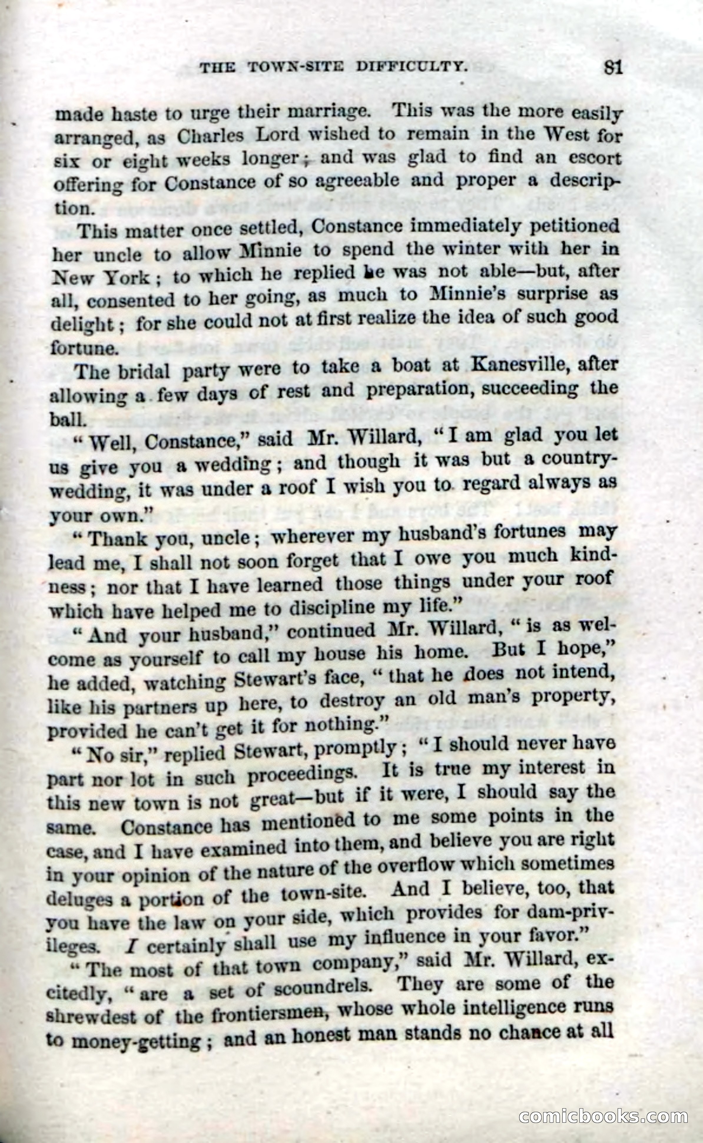 Beadle's Dime Novels No. 35: East and West — page 81 of 114