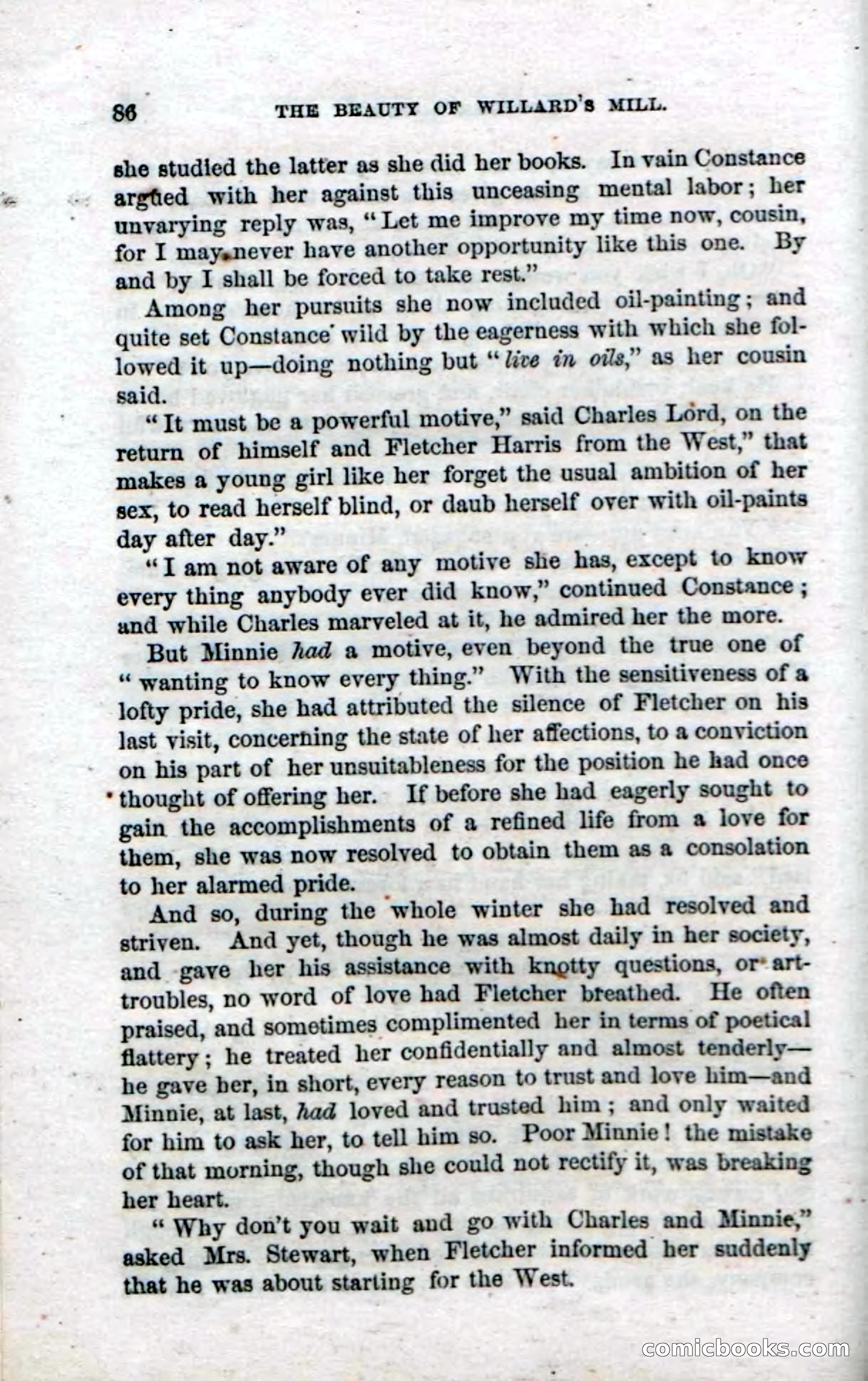 Beadle's Dime Novels No. 35: East and West — page 86 of 114