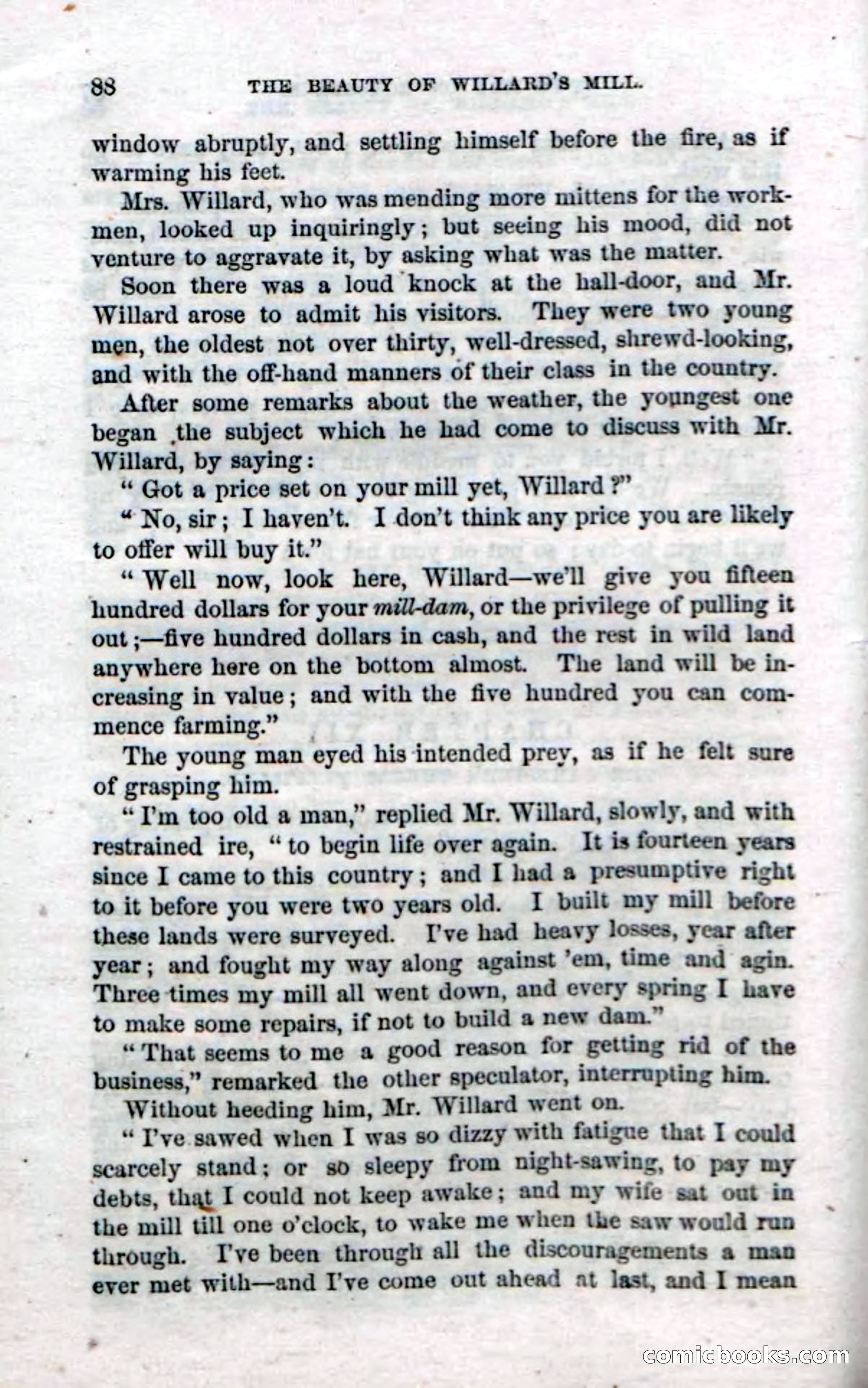 Beadle's Dime Novels No. 35: East and West — page 88 of 114