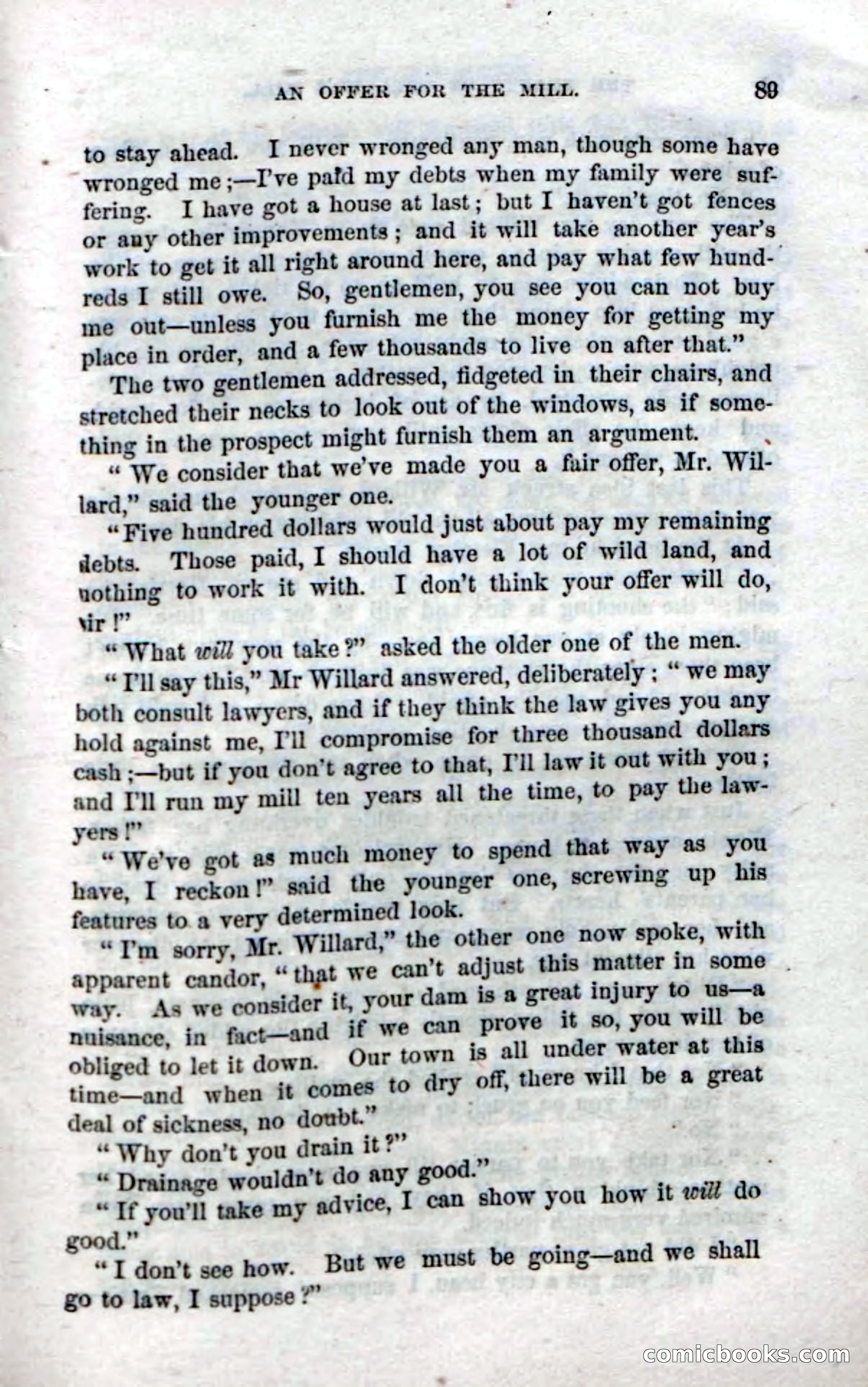 Beadle's Dime Novels No. 35: East and West — page 89 of 114