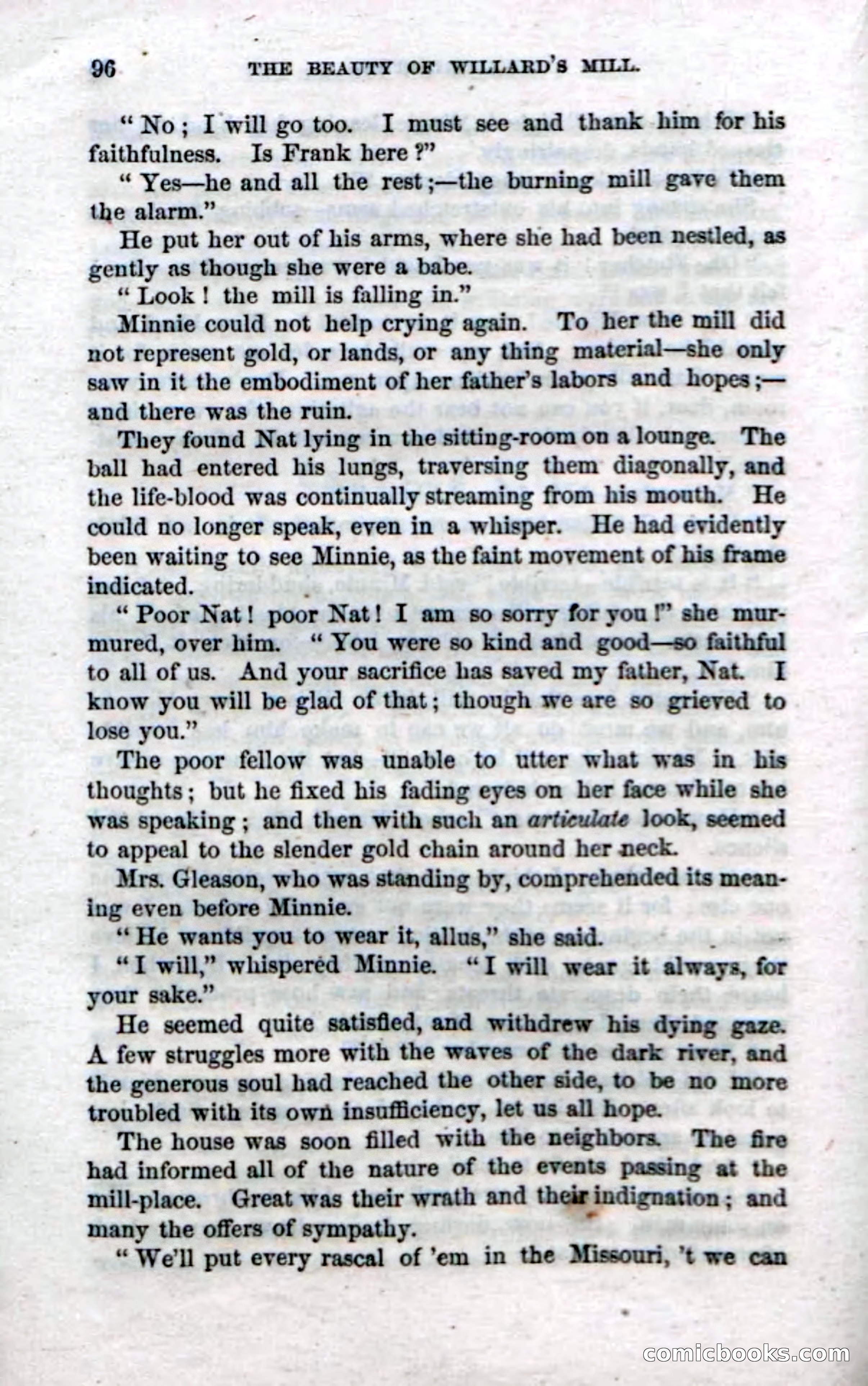 Beadle's Dime Novels No. 35: East and West — page 96 of 114