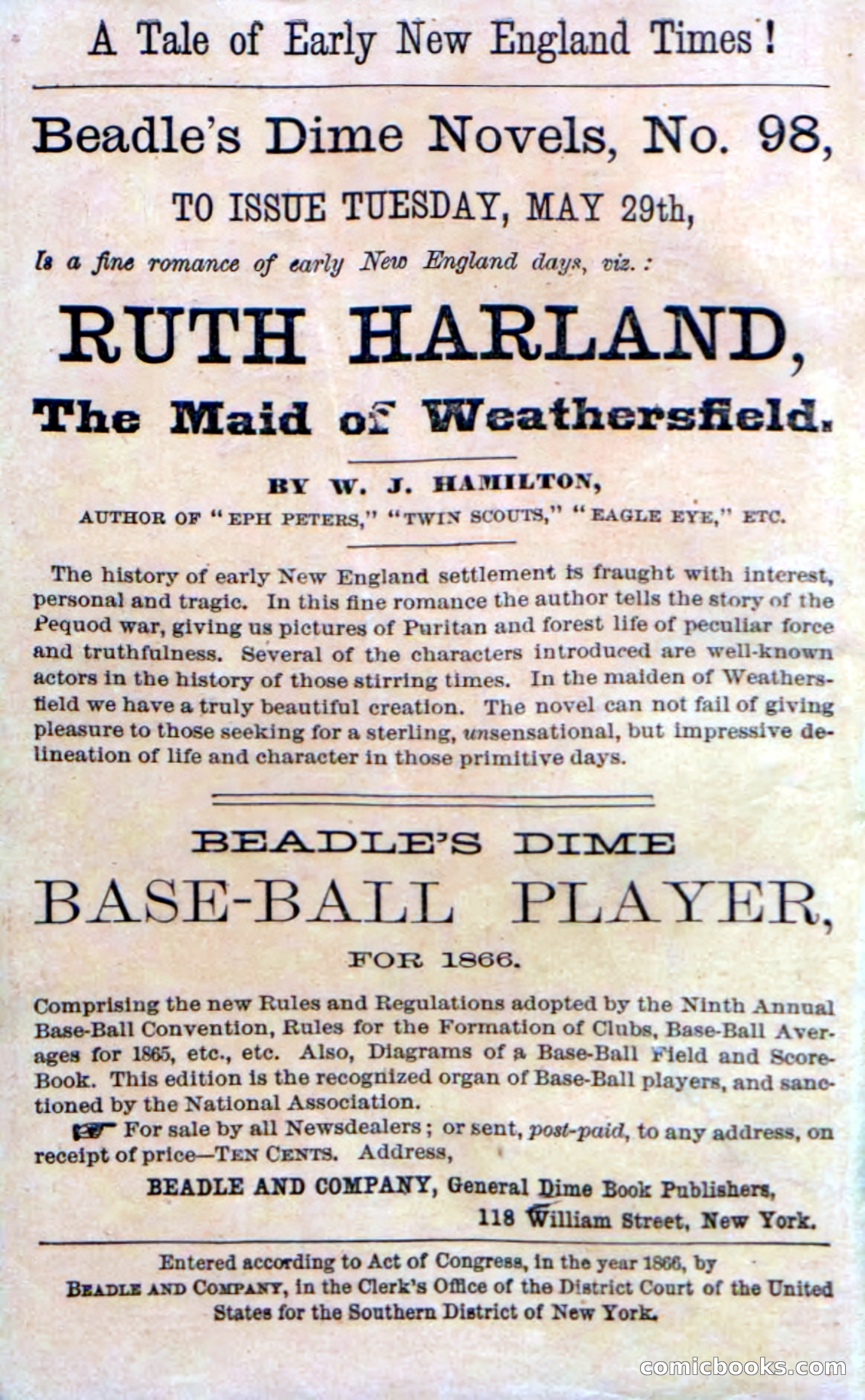 Beadle's Dime Novels No. 37: Godbold, the Spy — page 2 of 130