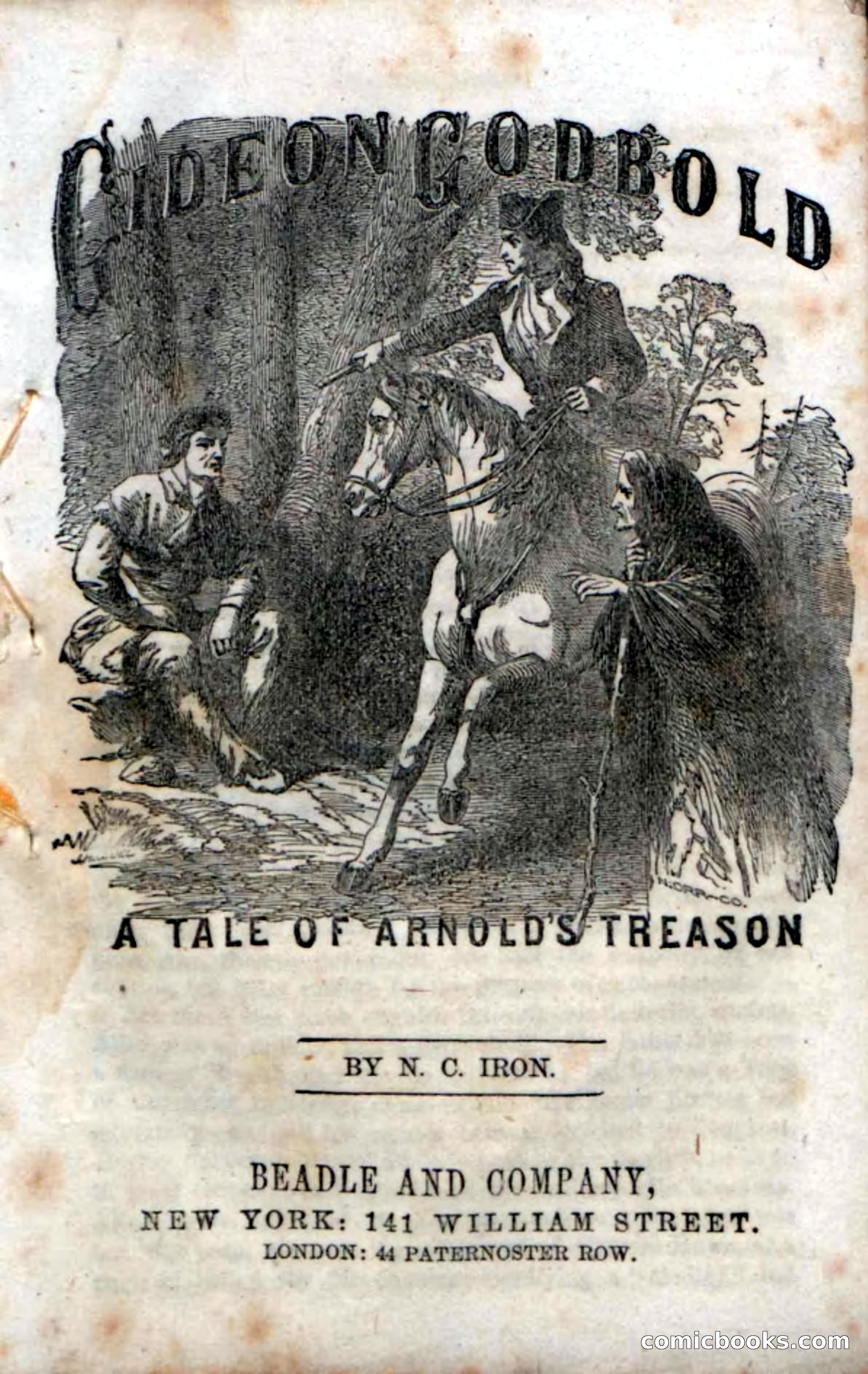 Beadle's Dime Novels No. 37: Godbold, the Spy — page 5 of 130