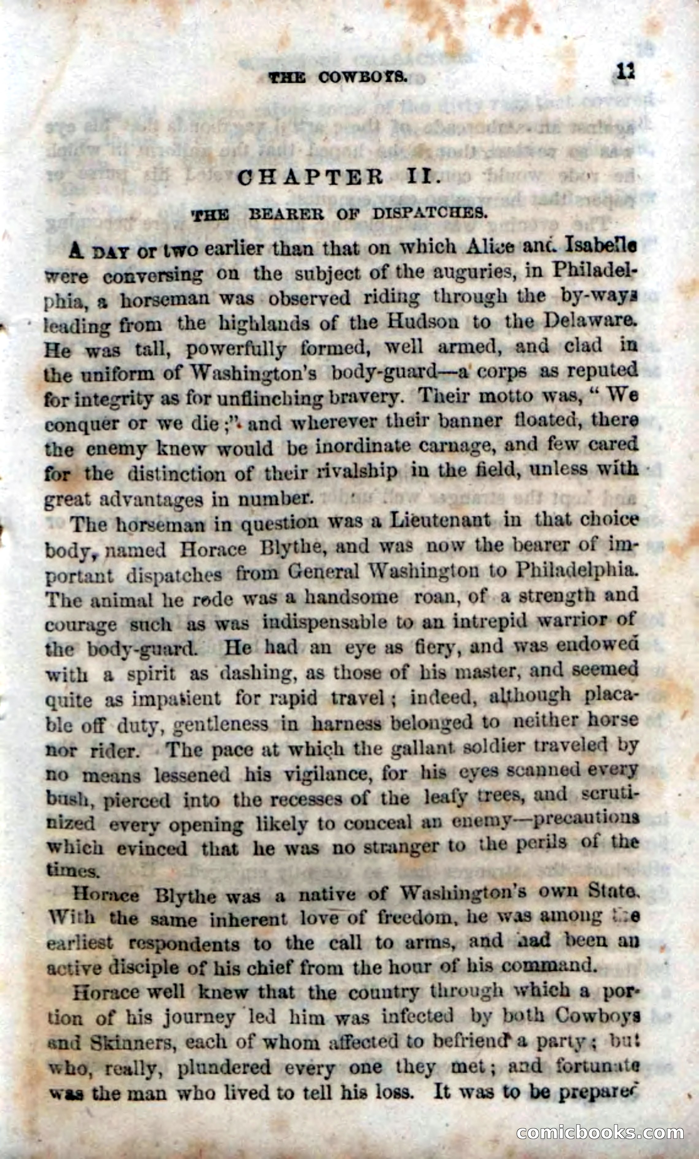 Beadle's Dime Novels No. 37: Godbold, the Spy — page 13 of 130