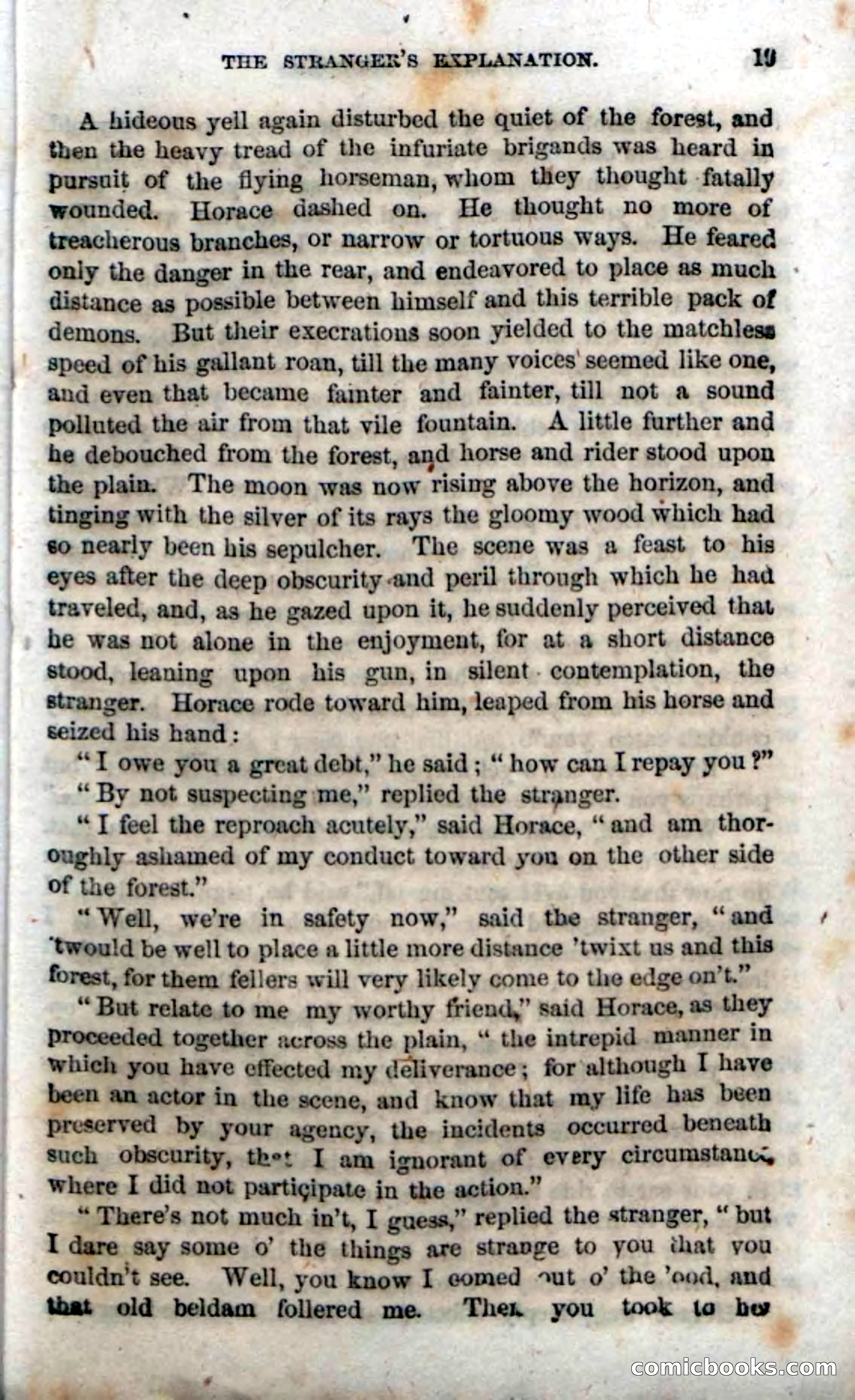 Beadle's Dime Novels No. 37: Godbold, the Spy — page 21 of 130
