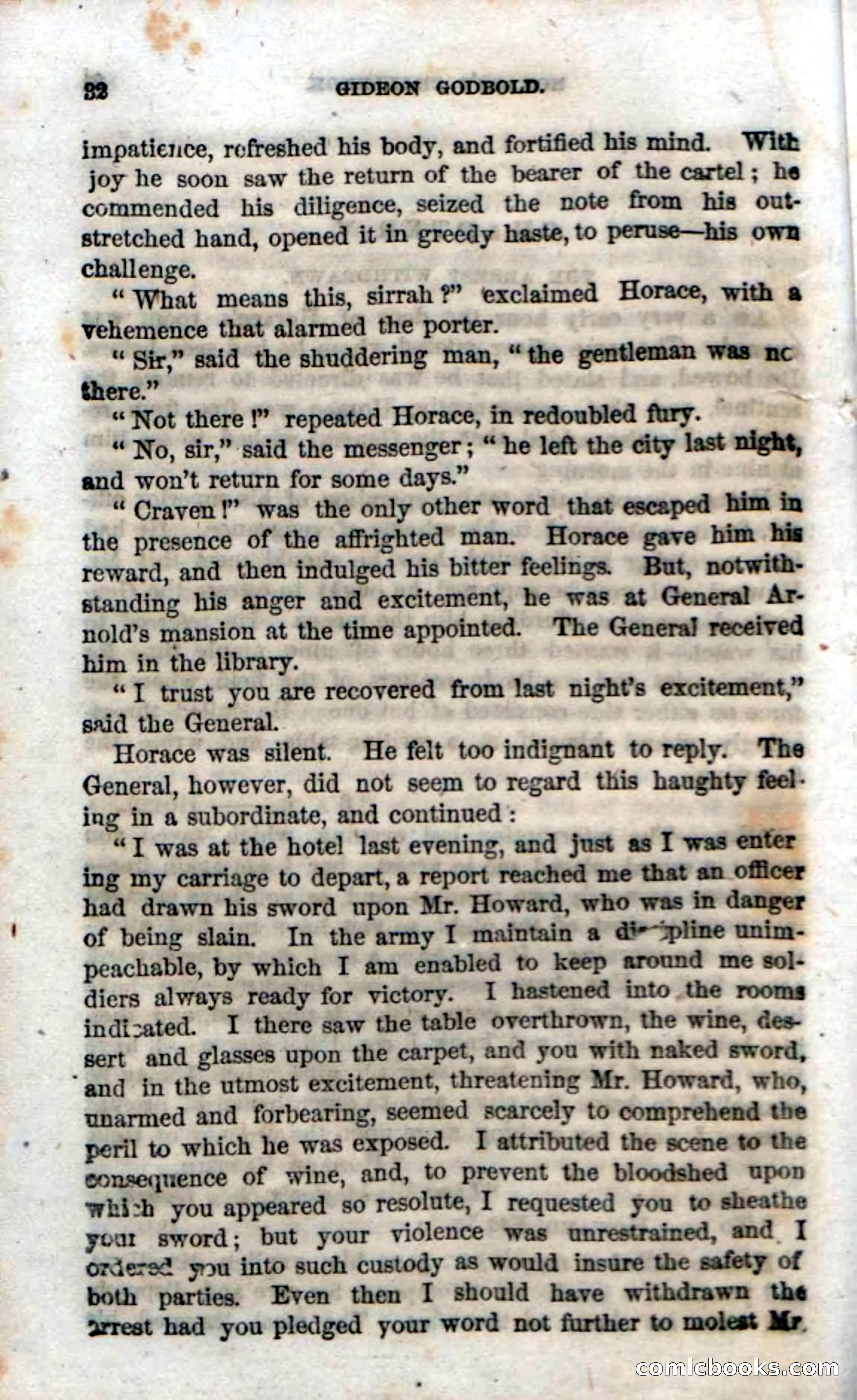 Beadle's Dime Novels No. 37: Godbold, the Spy — page 34 of 130