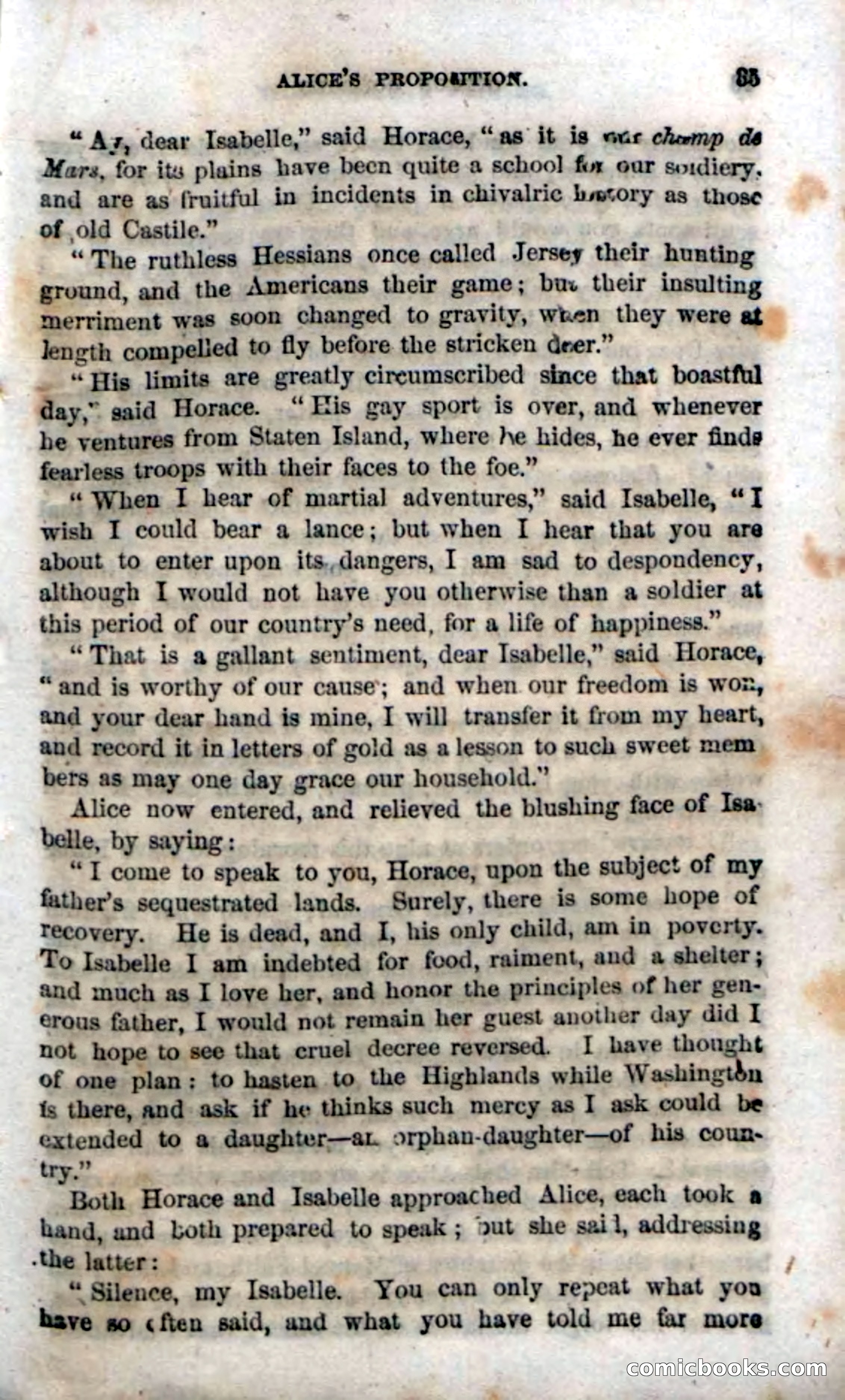 Beadle's Dime Novels No. 37: Godbold, the Spy — page 37 of 130