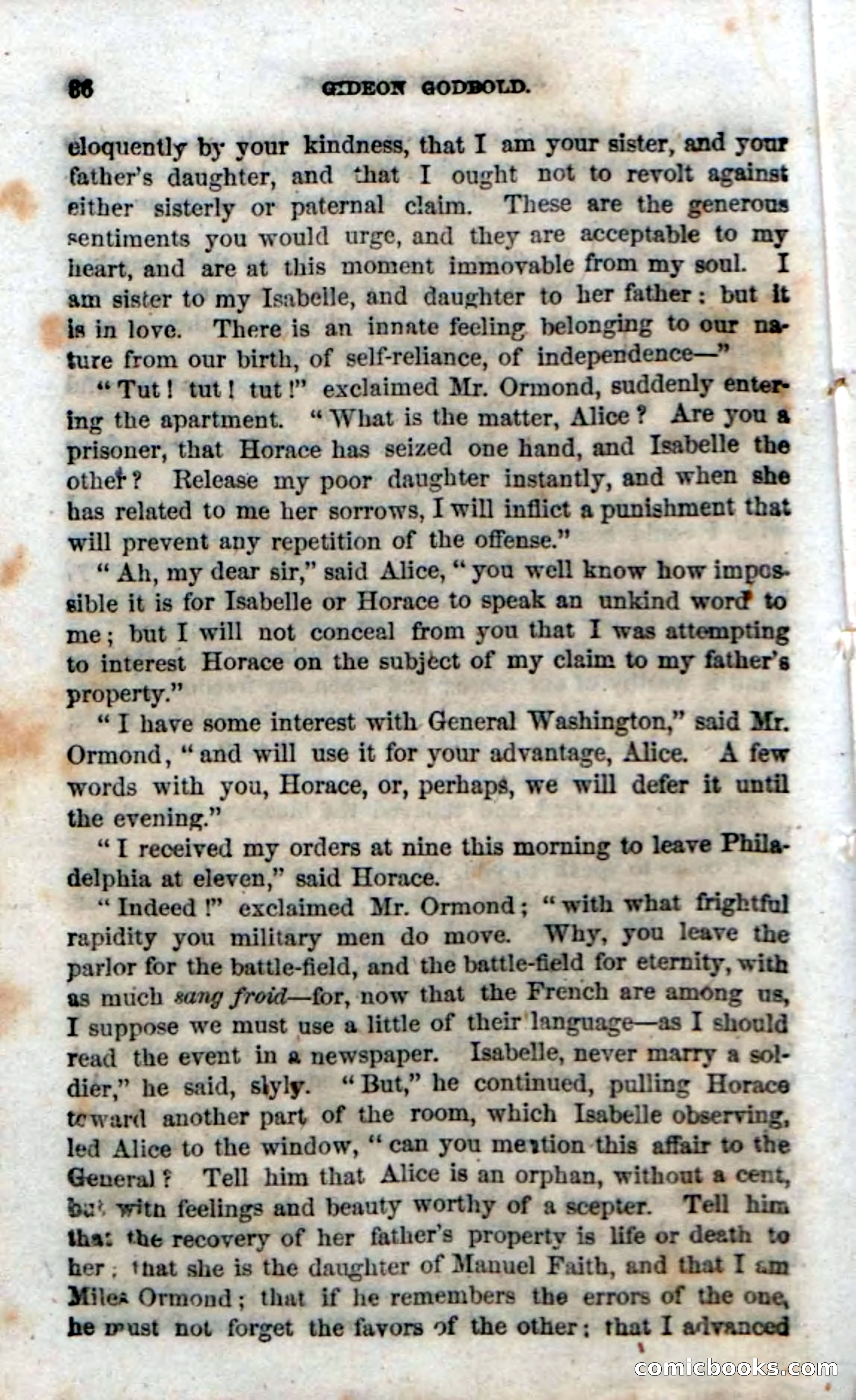 Beadle's Dime Novels No. 37: Godbold, the Spy — page 38 of 130