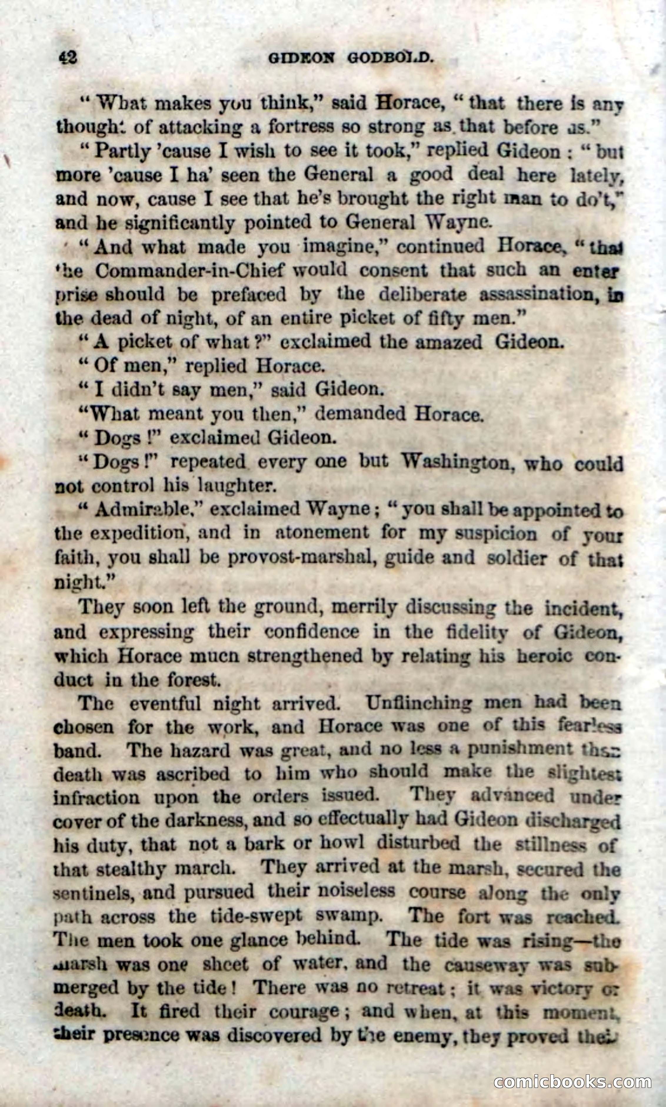 Beadle's Dime Novels No. 37: Godbold, the Spy — page 44 of 130