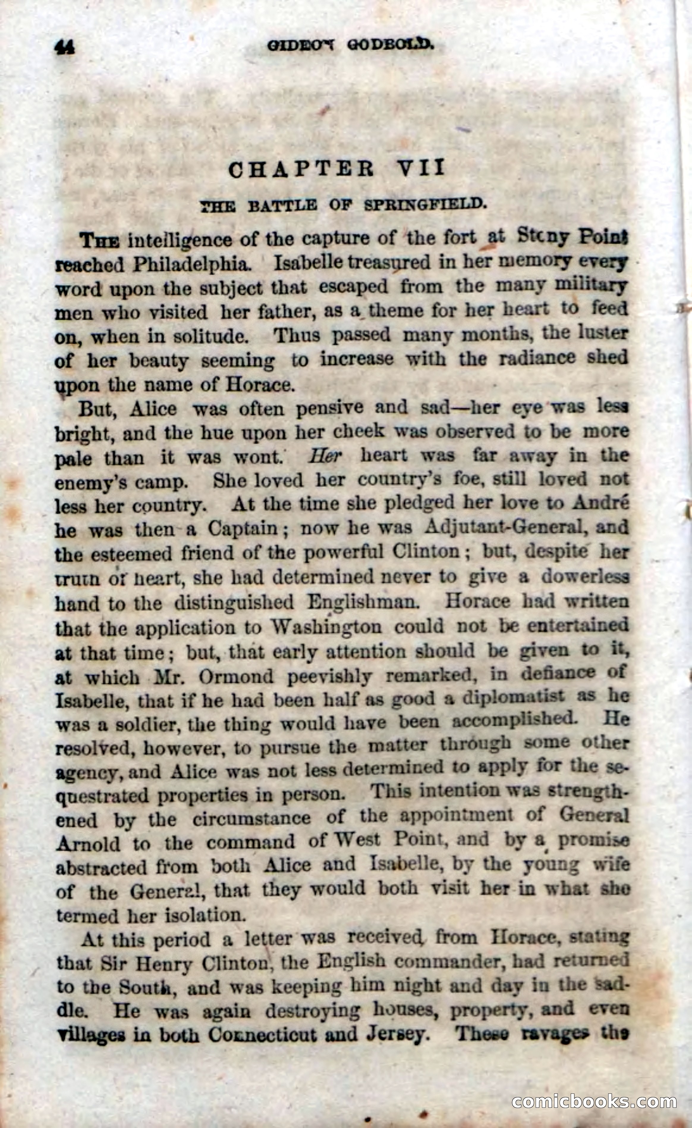 Beadle's Dime Novels No. 37: Godbold, the Spy — page 46 of 130