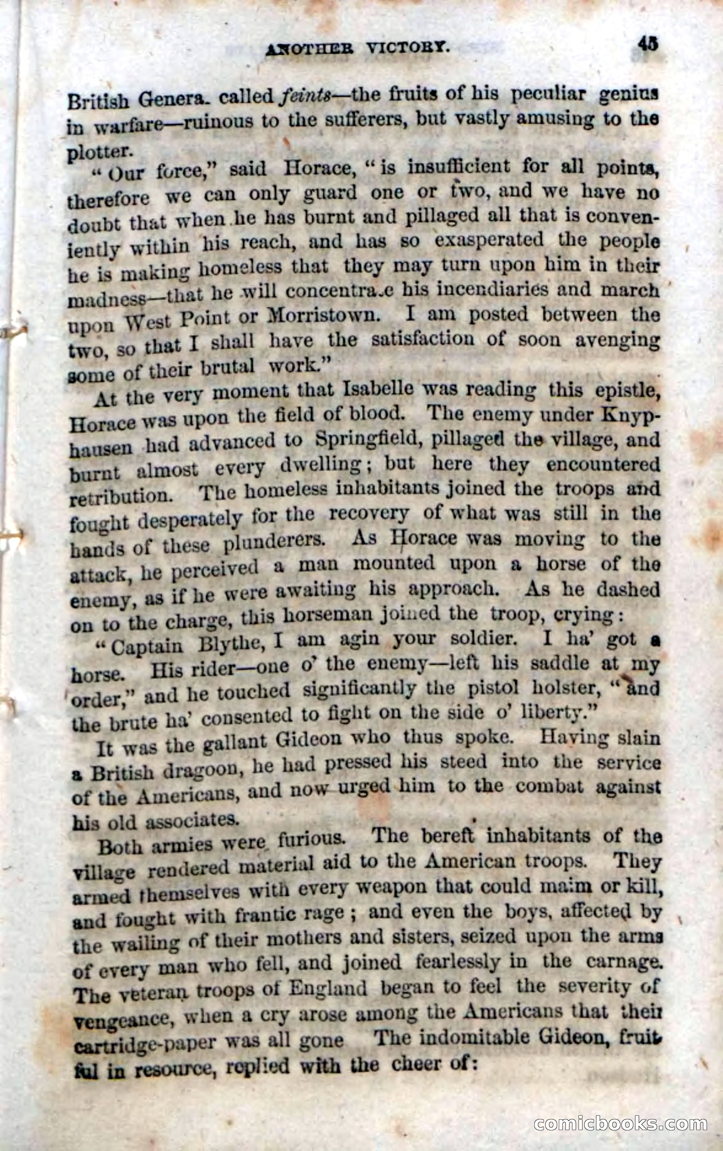 Beadle's Dime Novels No. 37: Godbold, the Spy — page 47 of 130