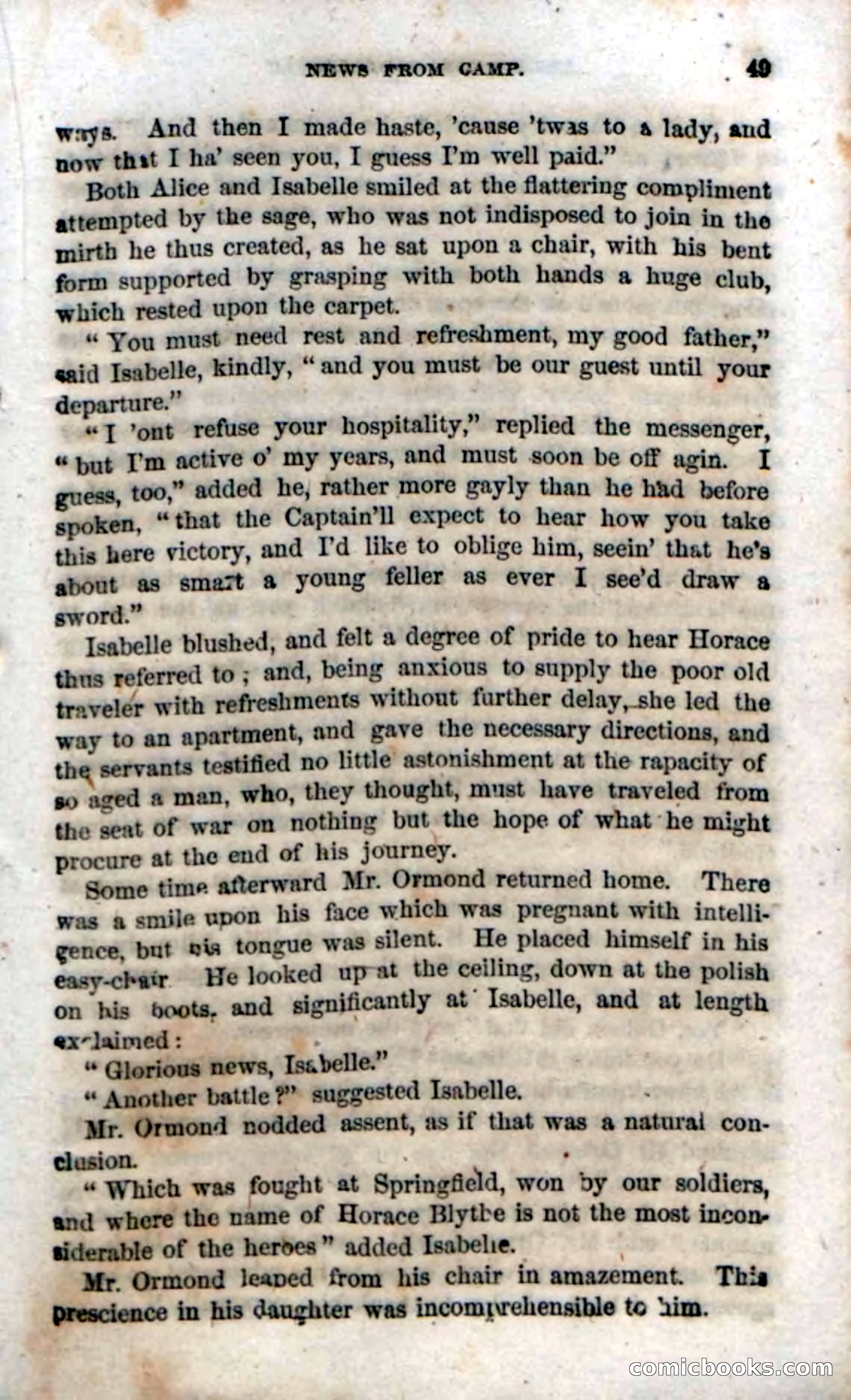 Beadle's Dime Novels No. 37: Godbold, the Spy — page 51 of 130