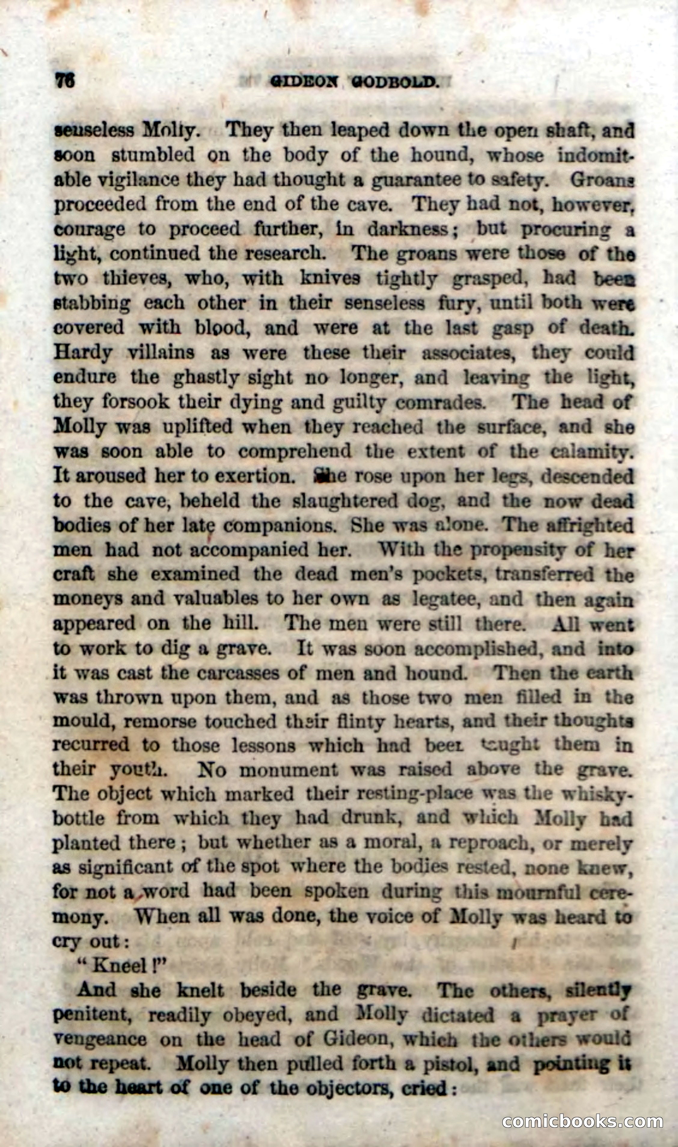 Beadle's Dime Novels No. 37: Godbold, the Spy — page 78 of 130