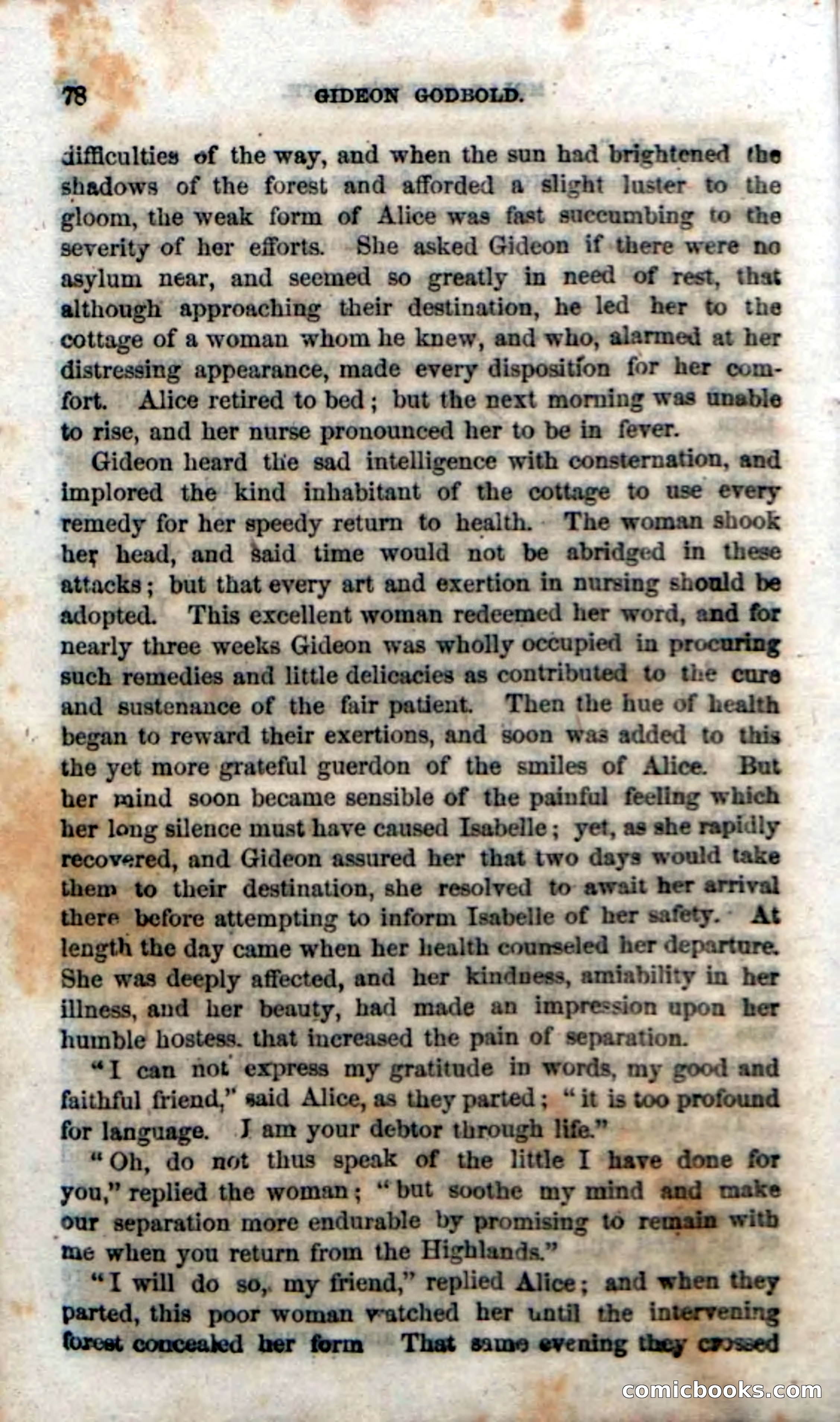 Beadle's Dime Novels No. 37: Godbold, the Spy — page 80 of 130