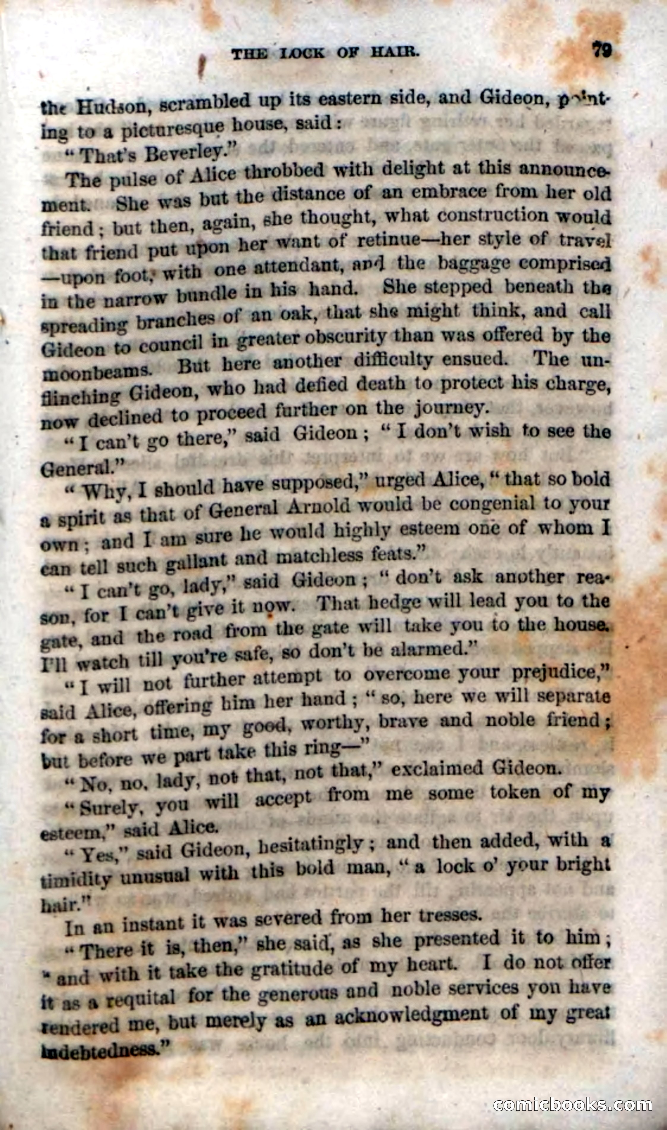 Beadle's Dime Novels No. 37: Godbold, the Spy — page 81 of 130