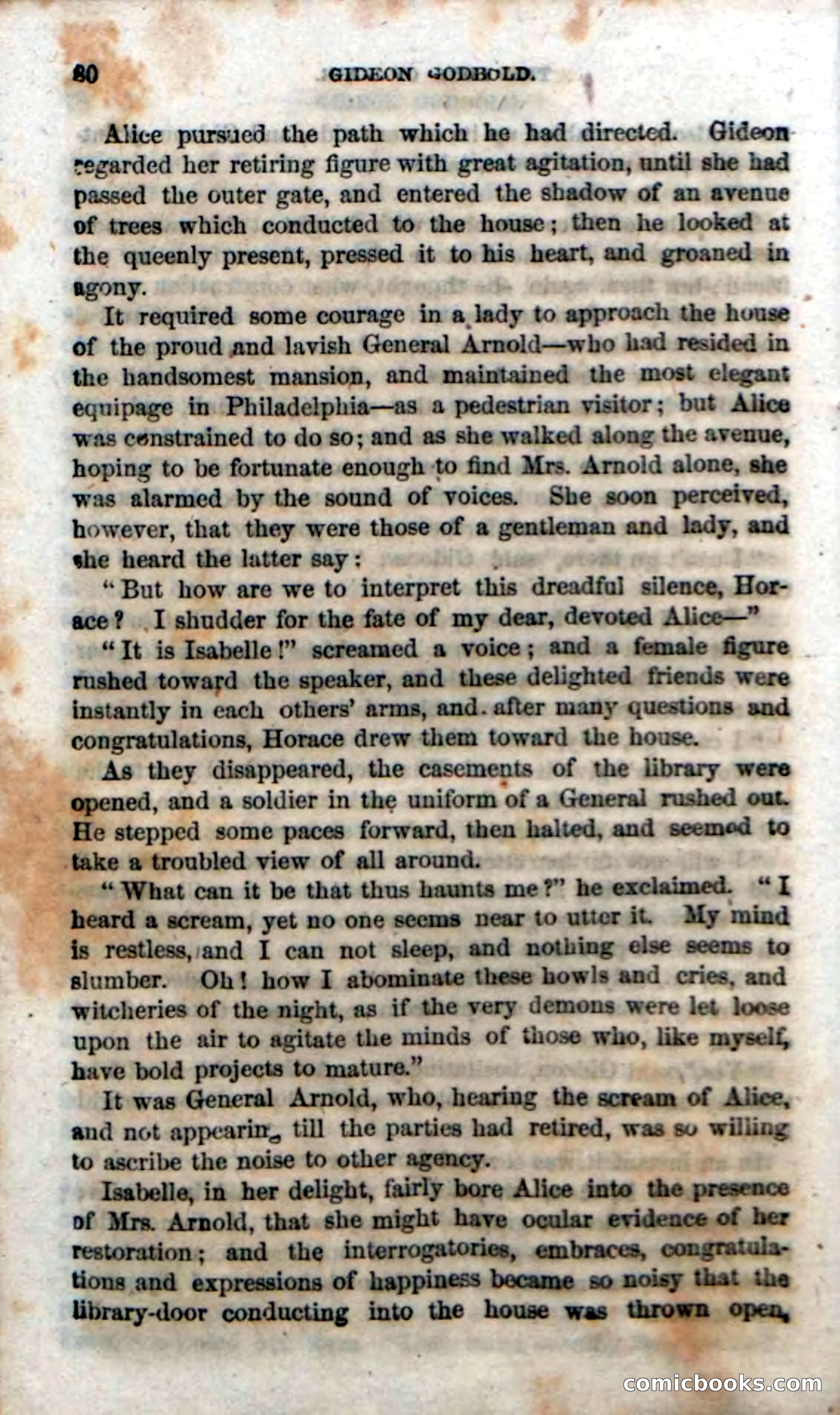 Beadle's Dime Novels No. 37: Godbold, the Spy — page 82 of 130