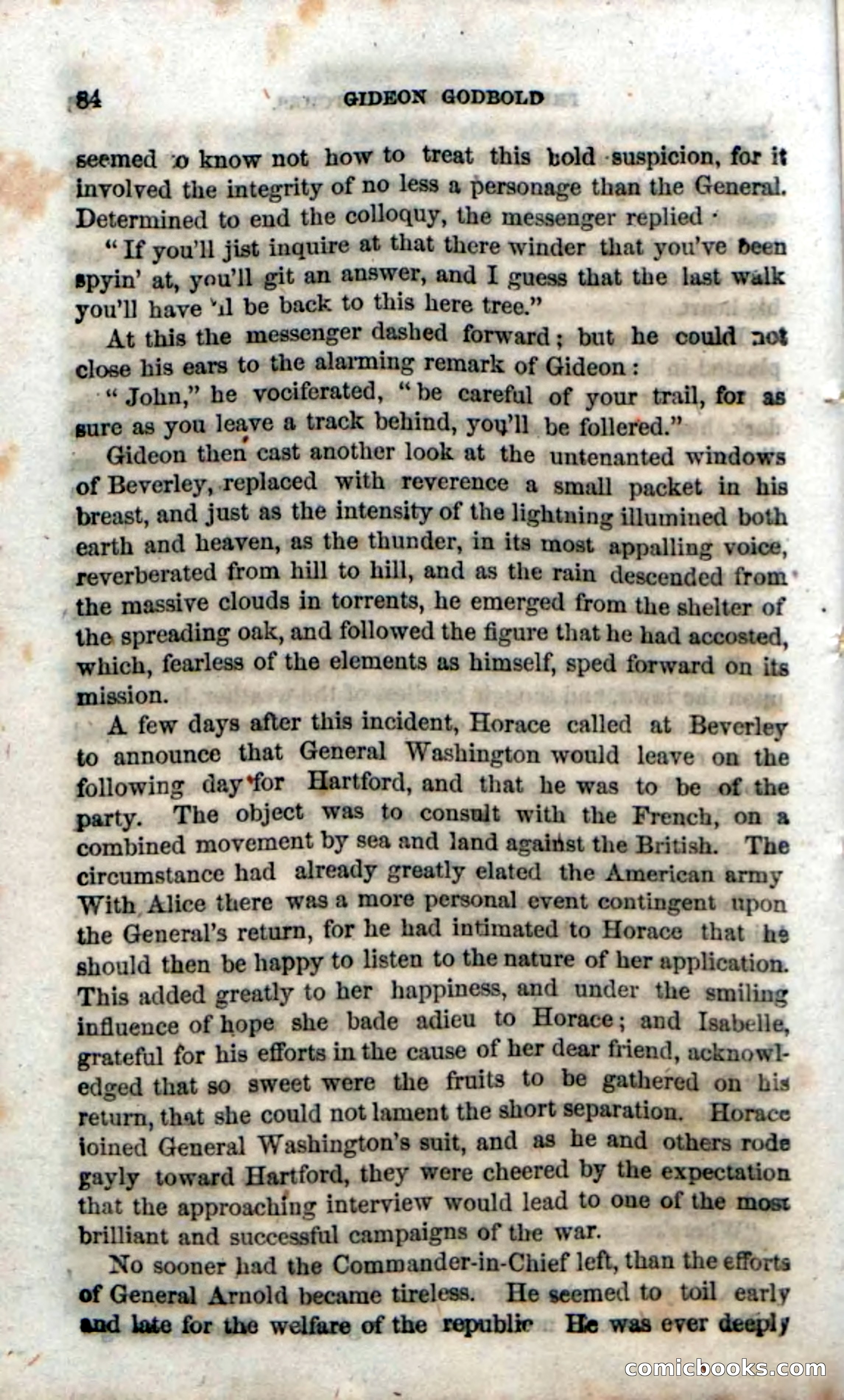 Beadle's Dime Novels No. 37: Godbold, the Spy — page 86 of 130