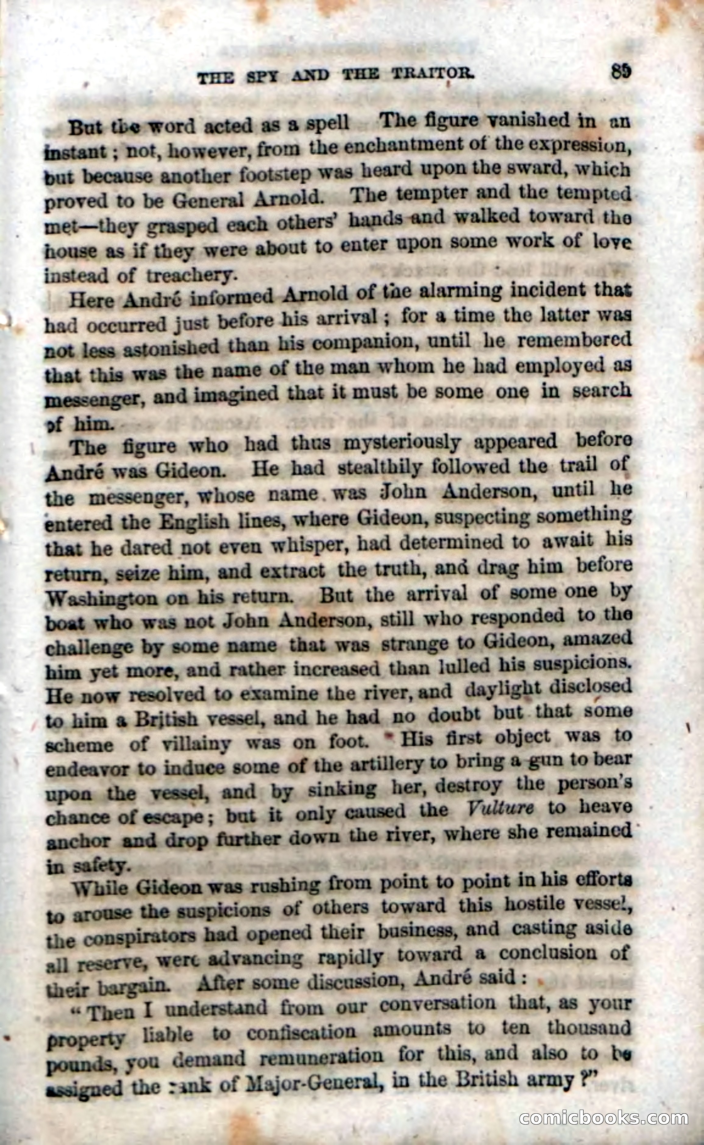 Beadle's Dime Novels No. 37: Godbold, the Spy — page 91 of 130