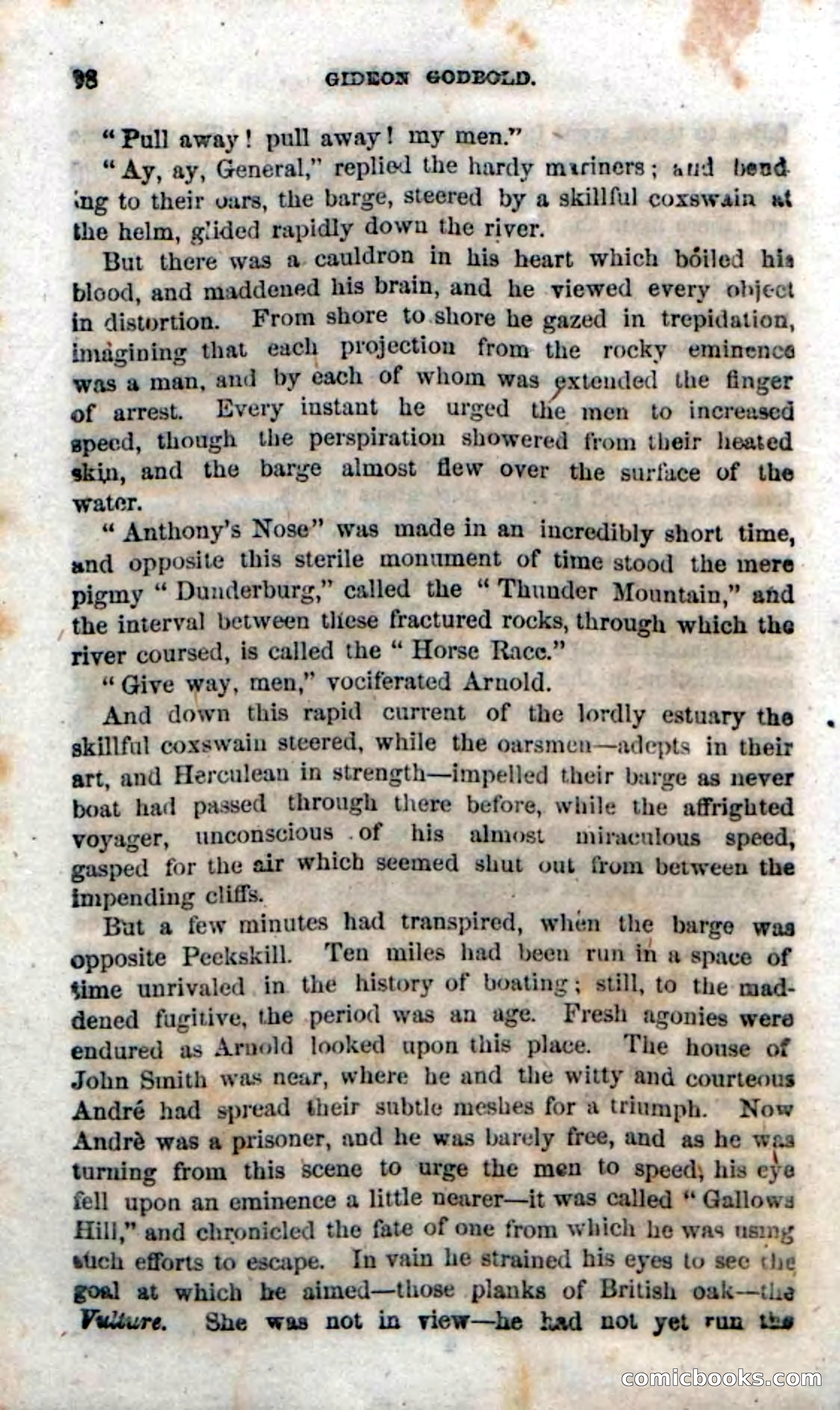 Beadle's Dime Novels No. 37: Godbold, the Spy — page 100 of 130