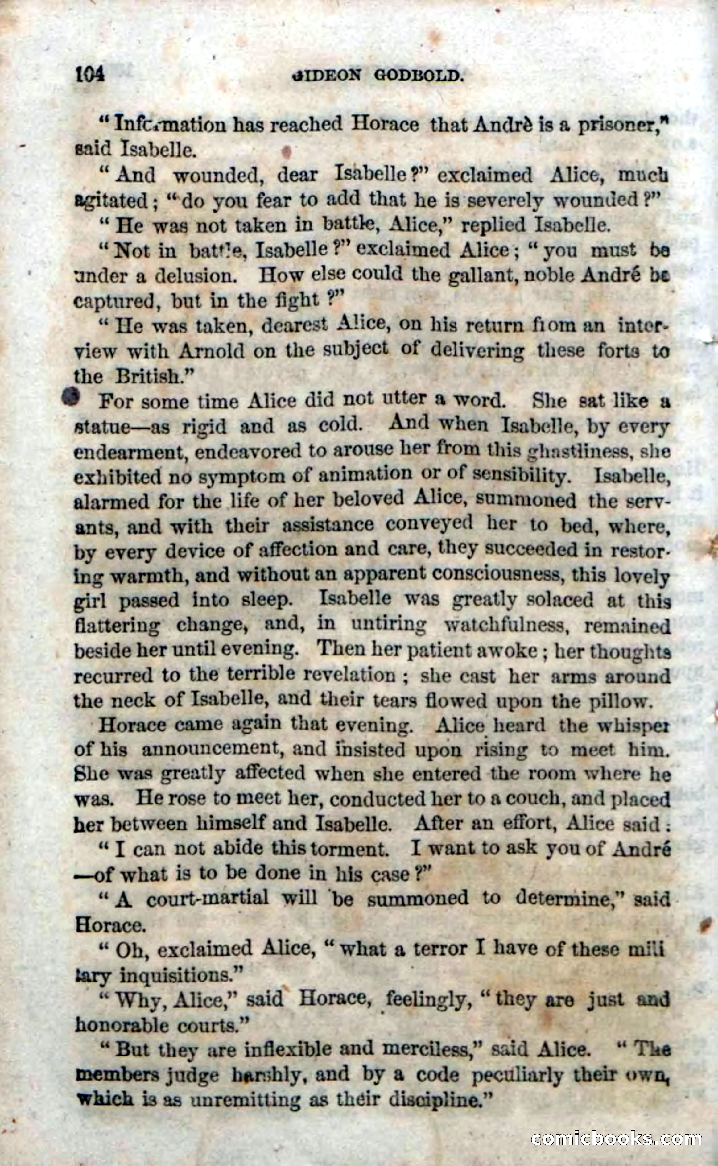 Beadle's Dime Novels No. 37: Godbold, the Spy — page 106 of 130