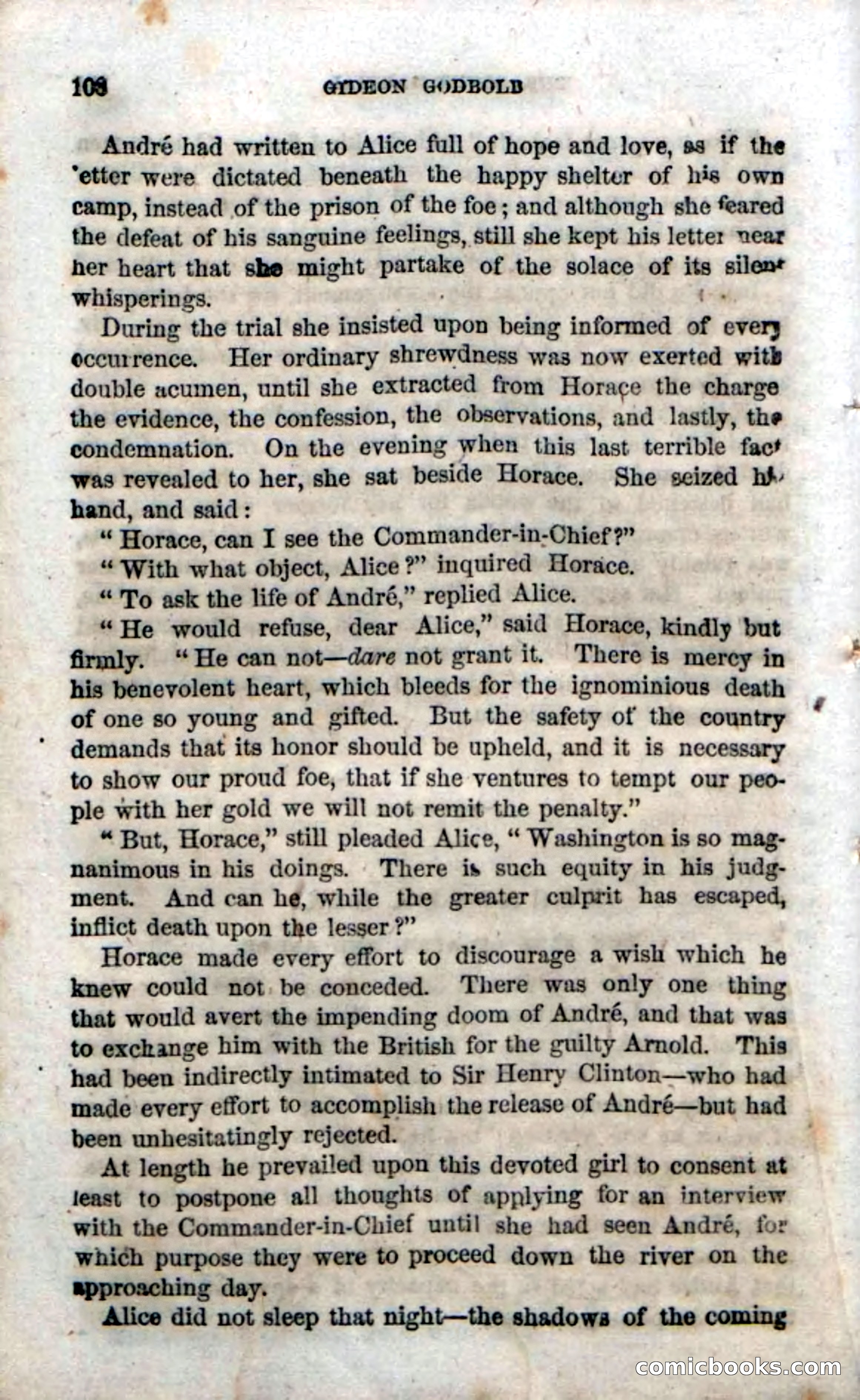 Beadle's Dime Novels No. 37: Godbold, the Spy — page 110 of 130