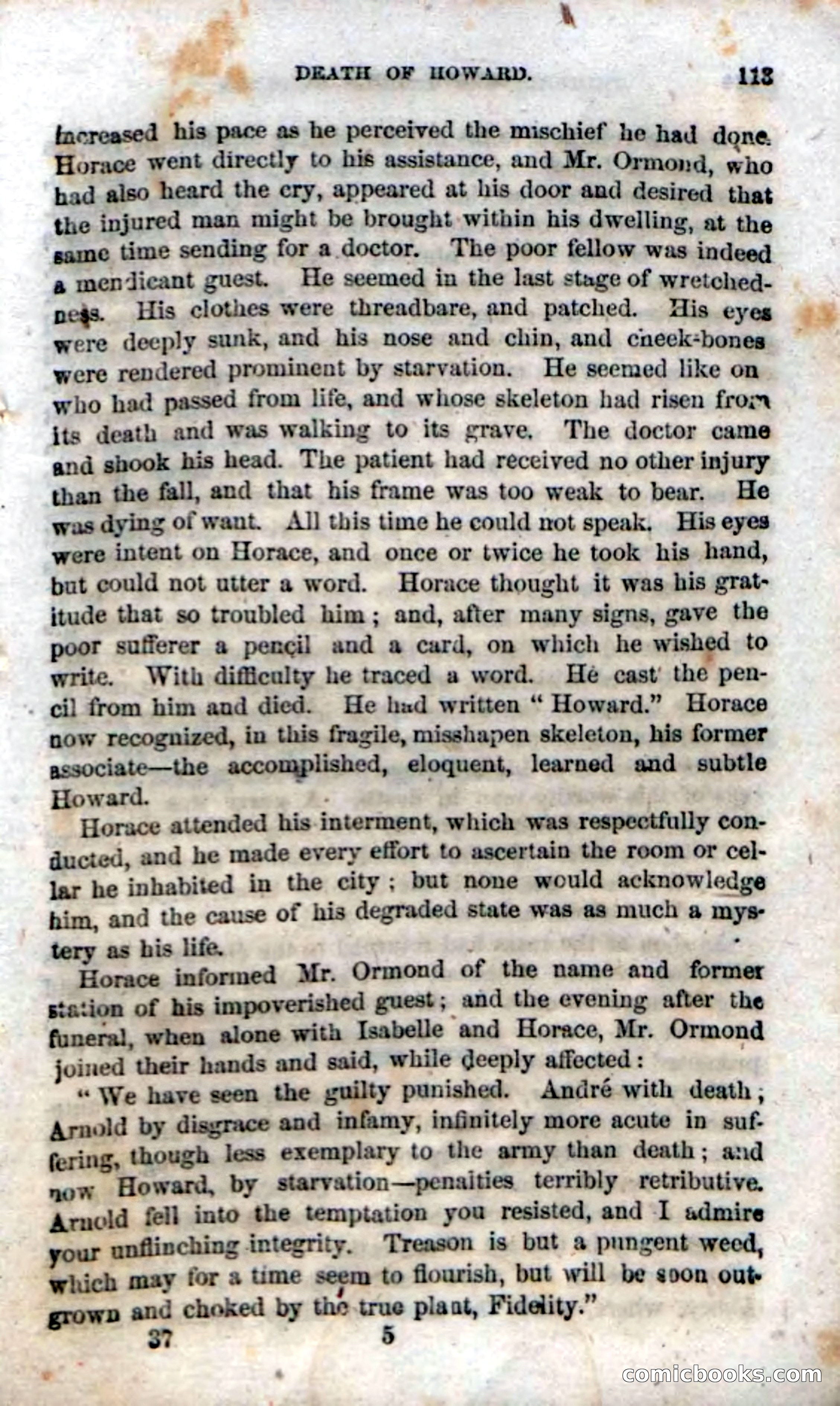 Beadle's Dime Novels No. 37: Godbold, the Spy — page 115 of 130