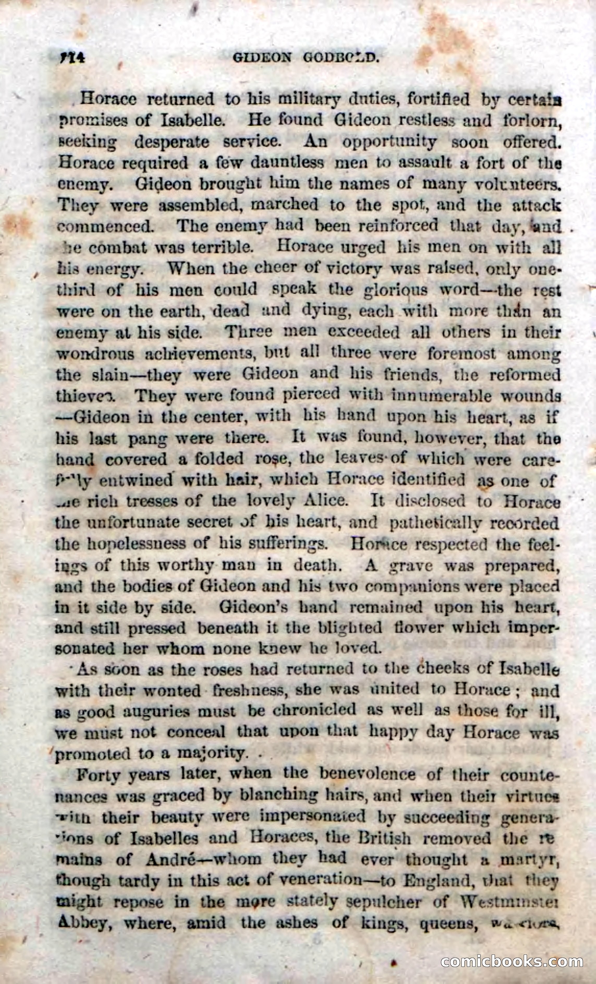 Beadle's Dime Novels No. 37: Godbold, the Spy — page 116 of 130