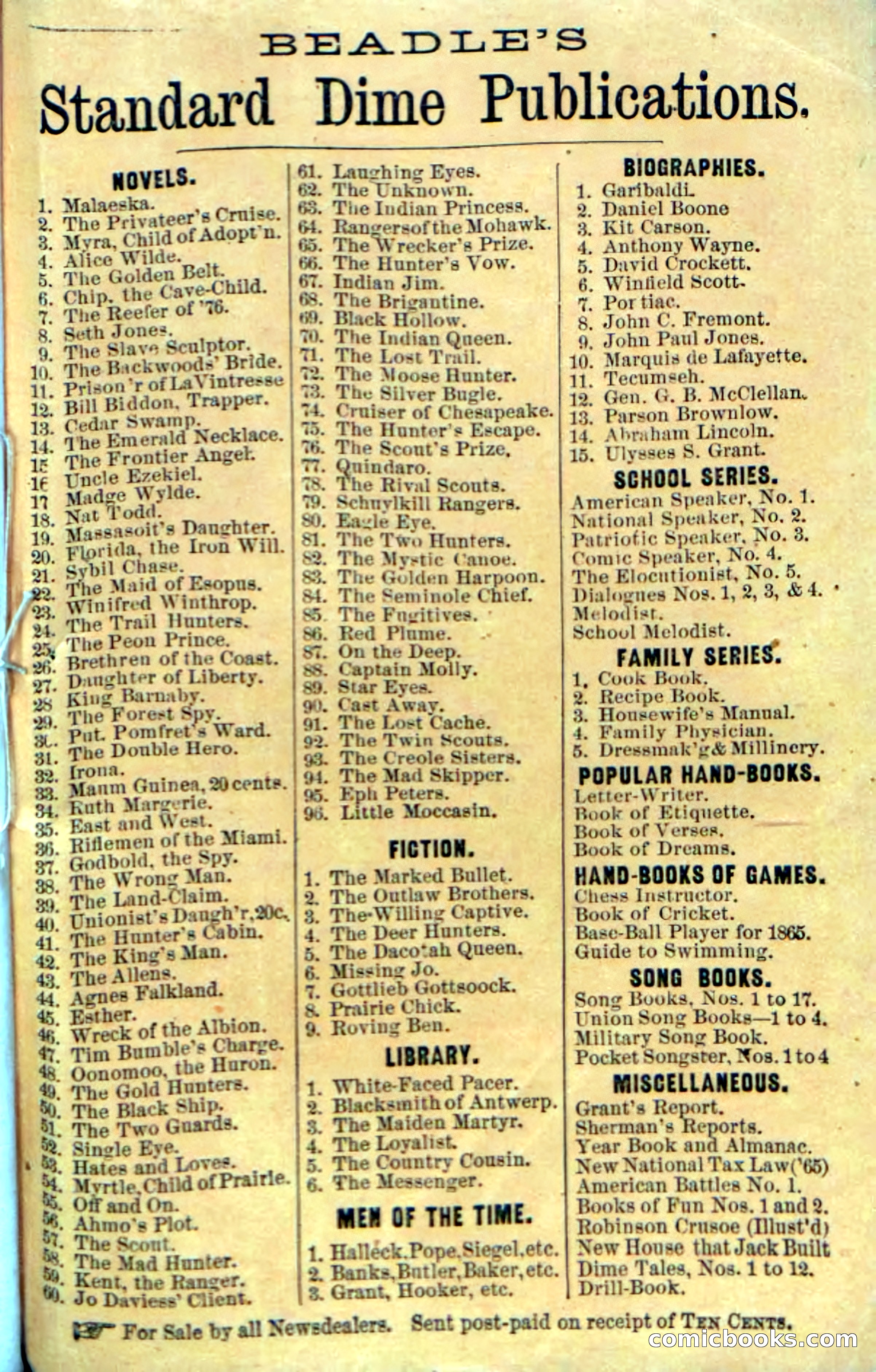 Beadle's Dime Novels No. 37: Godbold, the Spy — page 129 of 130