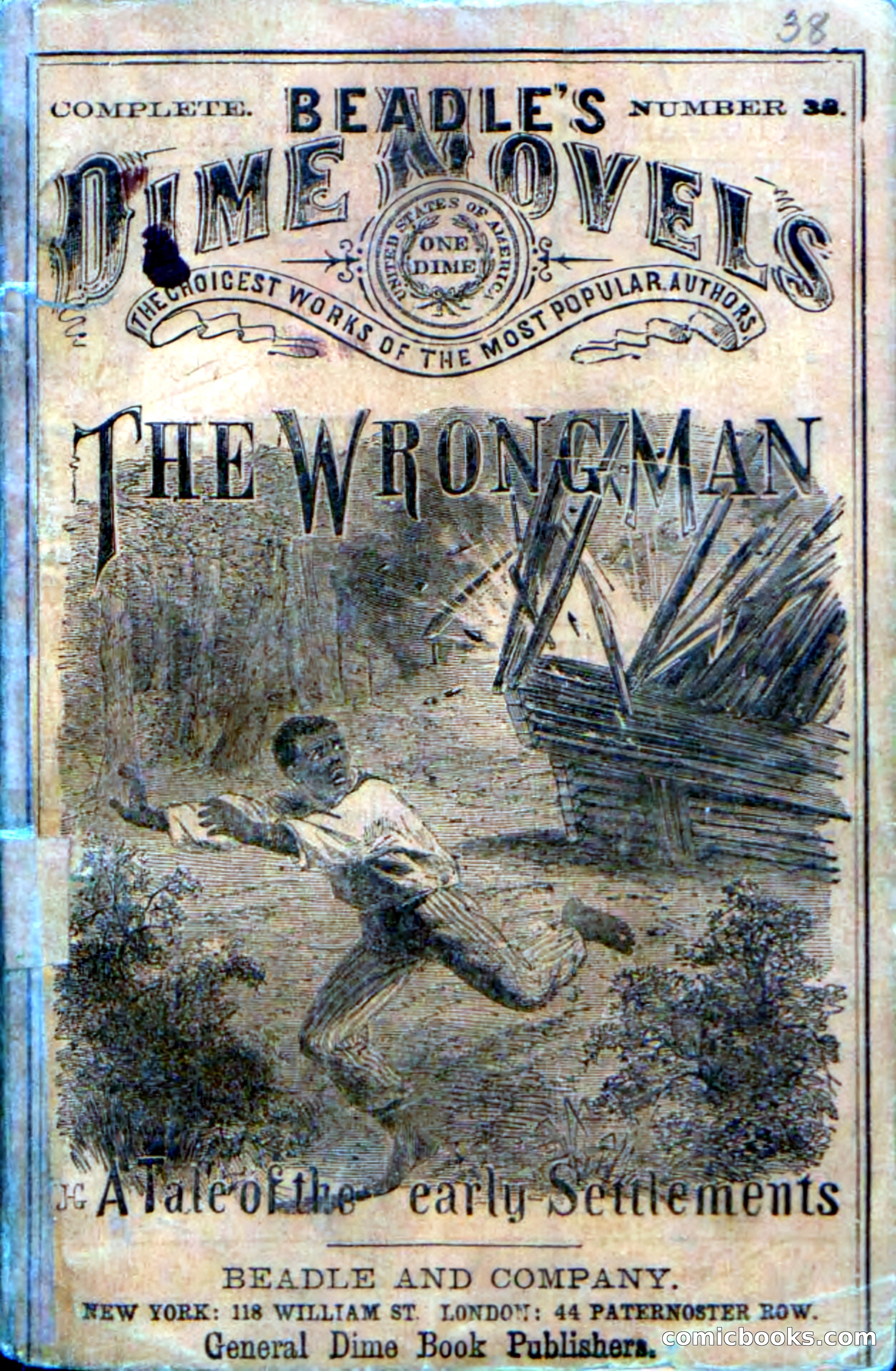 Beadle's Dime Novels No. 38: The Wrong Man