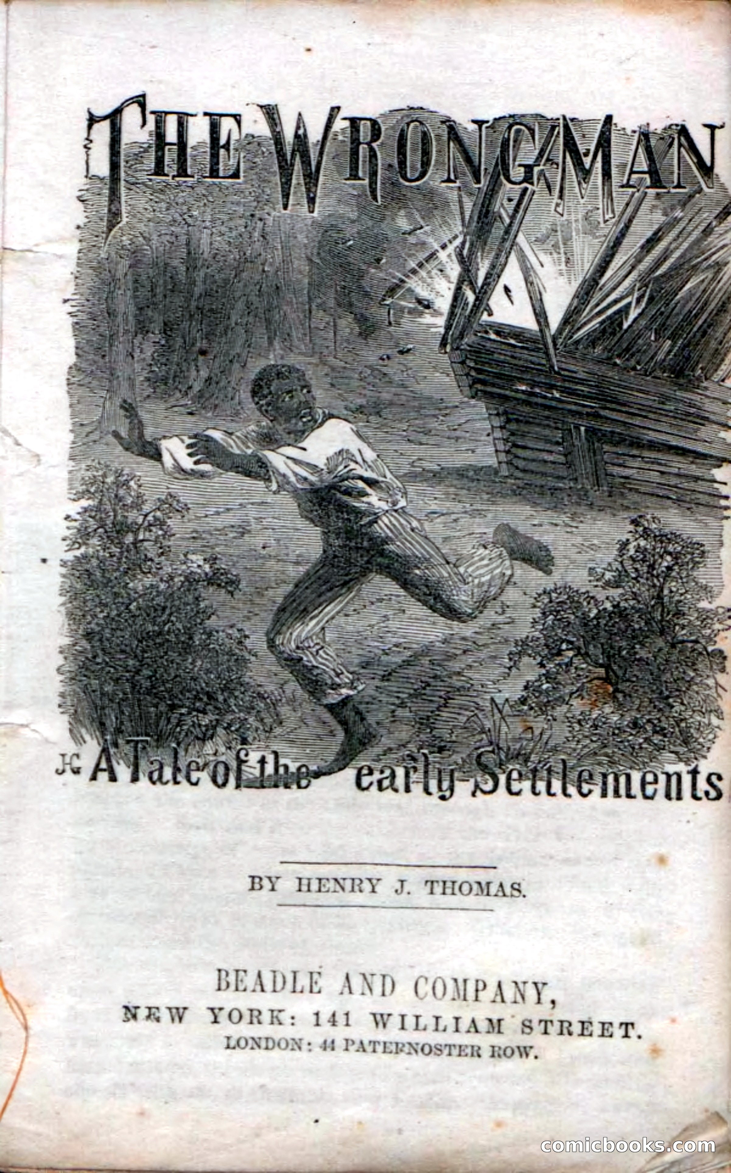 Beadle's Dime Novels No. 38: The Wrong Man — page 5 of 120