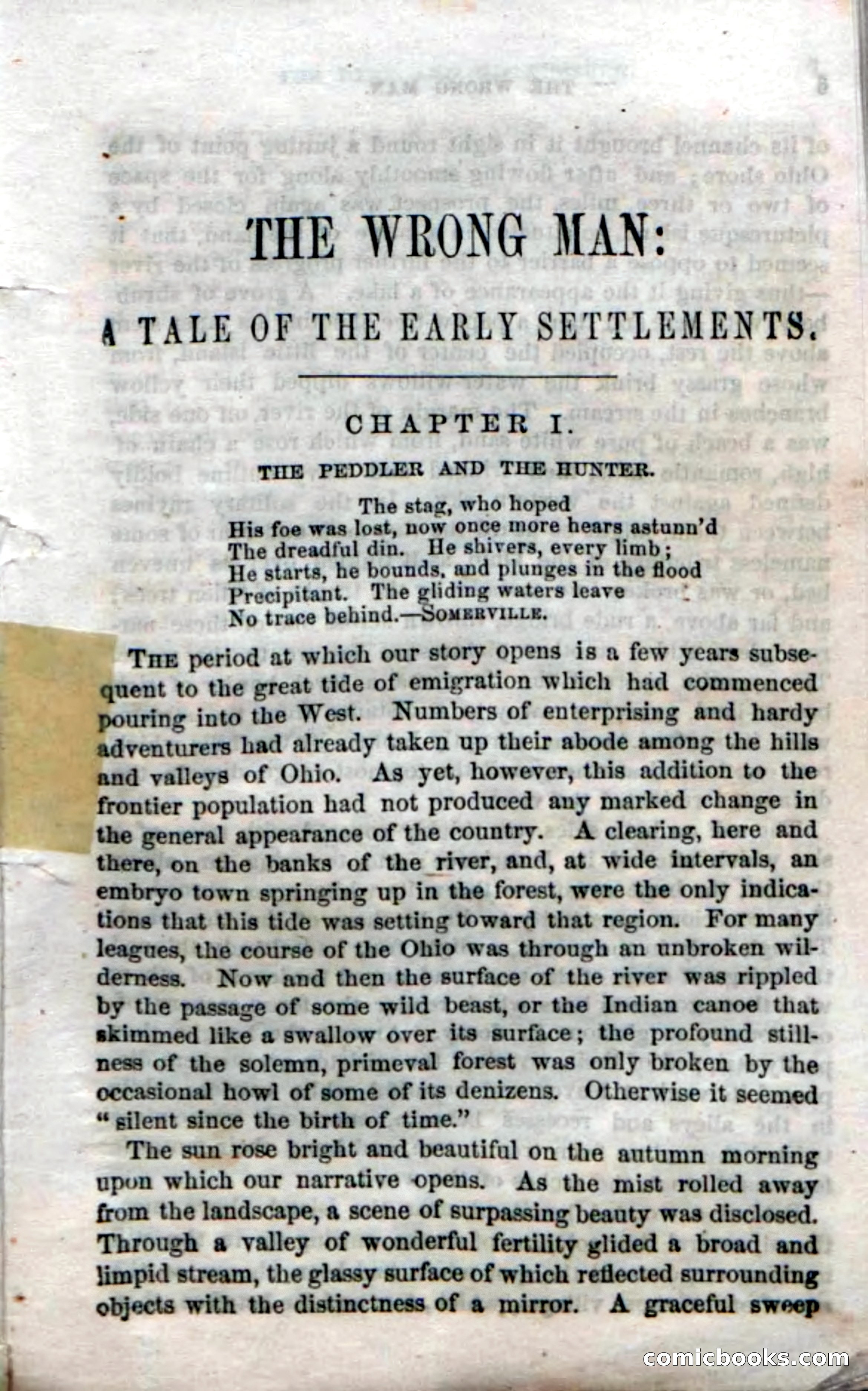Beadle's Dime Novels No. 38: The Wrong Man — page 7 of 120