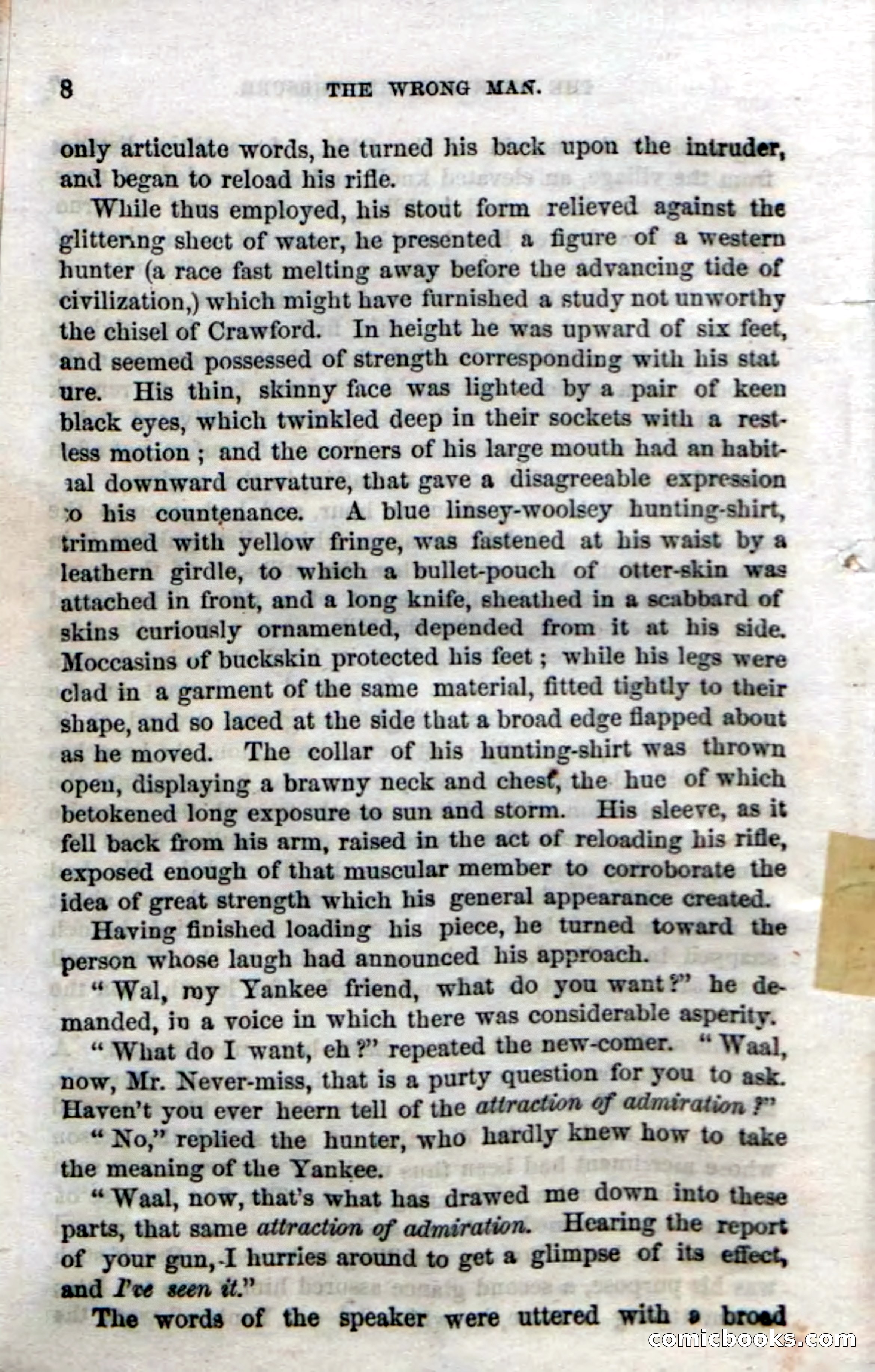 Beadle's Dime Novels No. 38: The Wrong Man — page 10 of 120