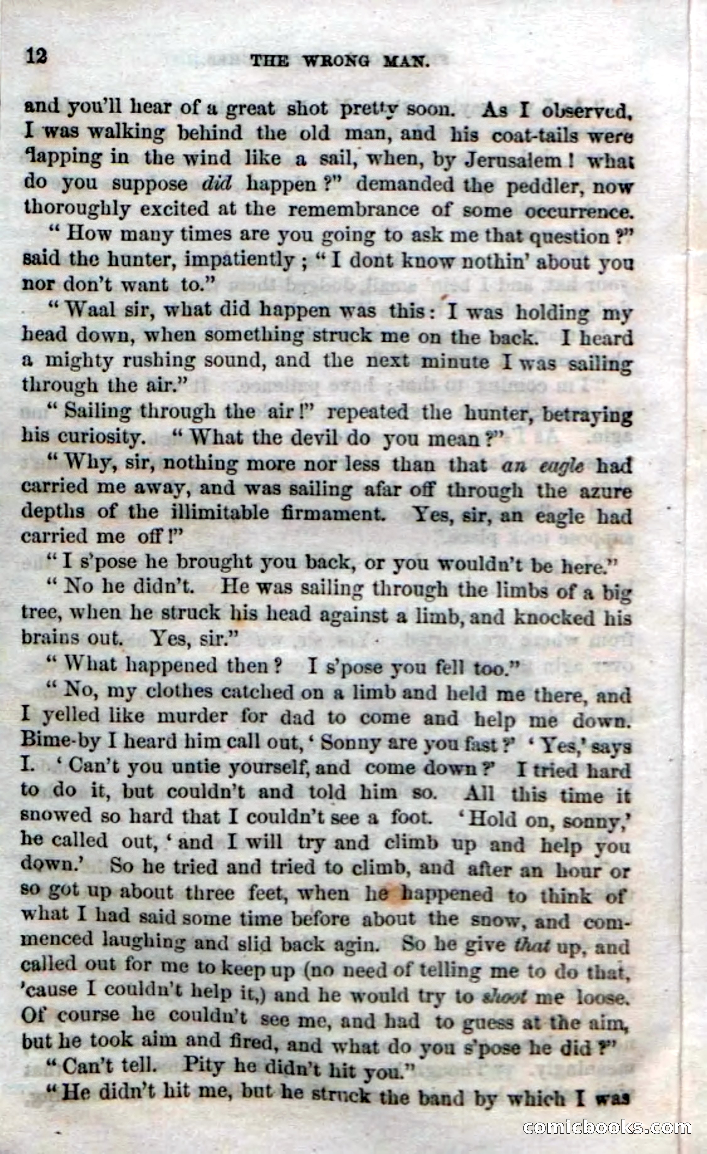 Beadle's Dime Novels No. 38: The Wrong Man — page 14 of 120
