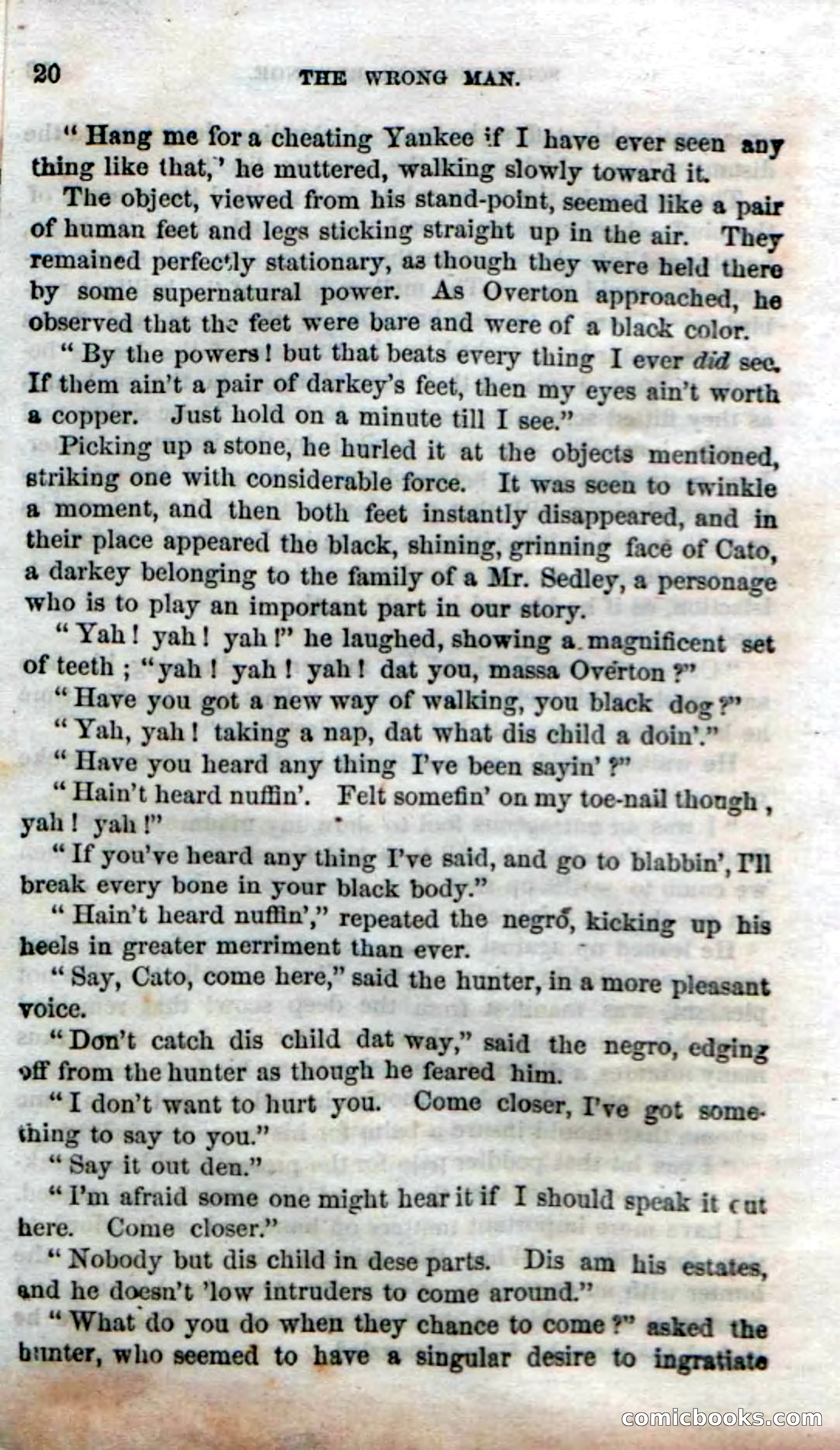Beadle's Dime Novels No. 38: The Wrong Man — page 18 of 120