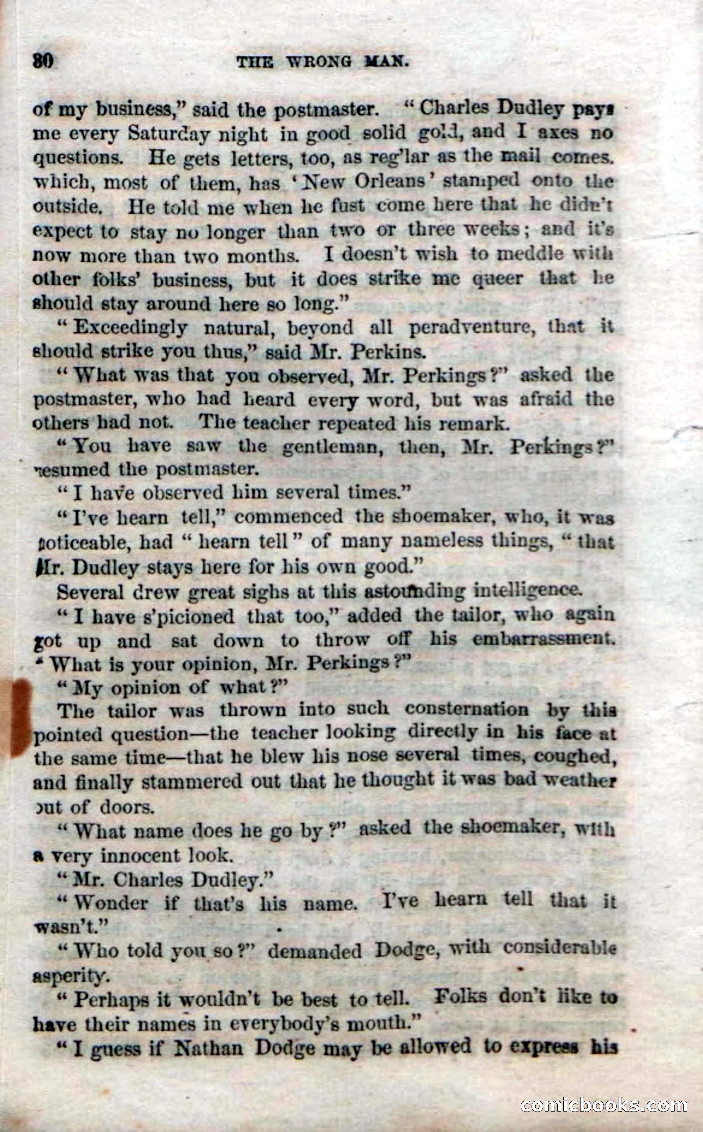 Beadle's Dime Novels No. 38: The Wrong Man — page 28 of 120