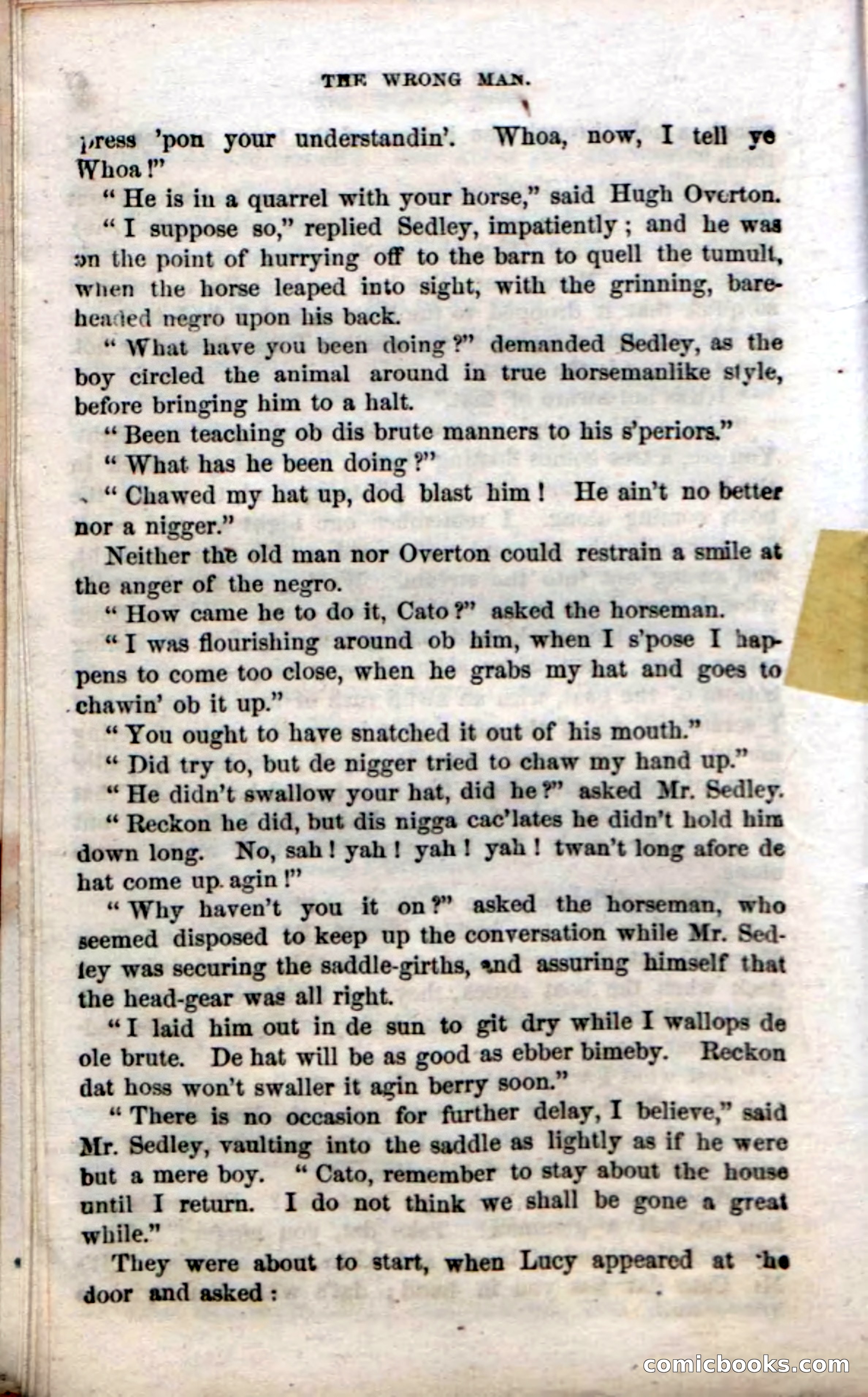 Beadle's Dime Novels No. 38: The Wrong Man — page 46 of 120