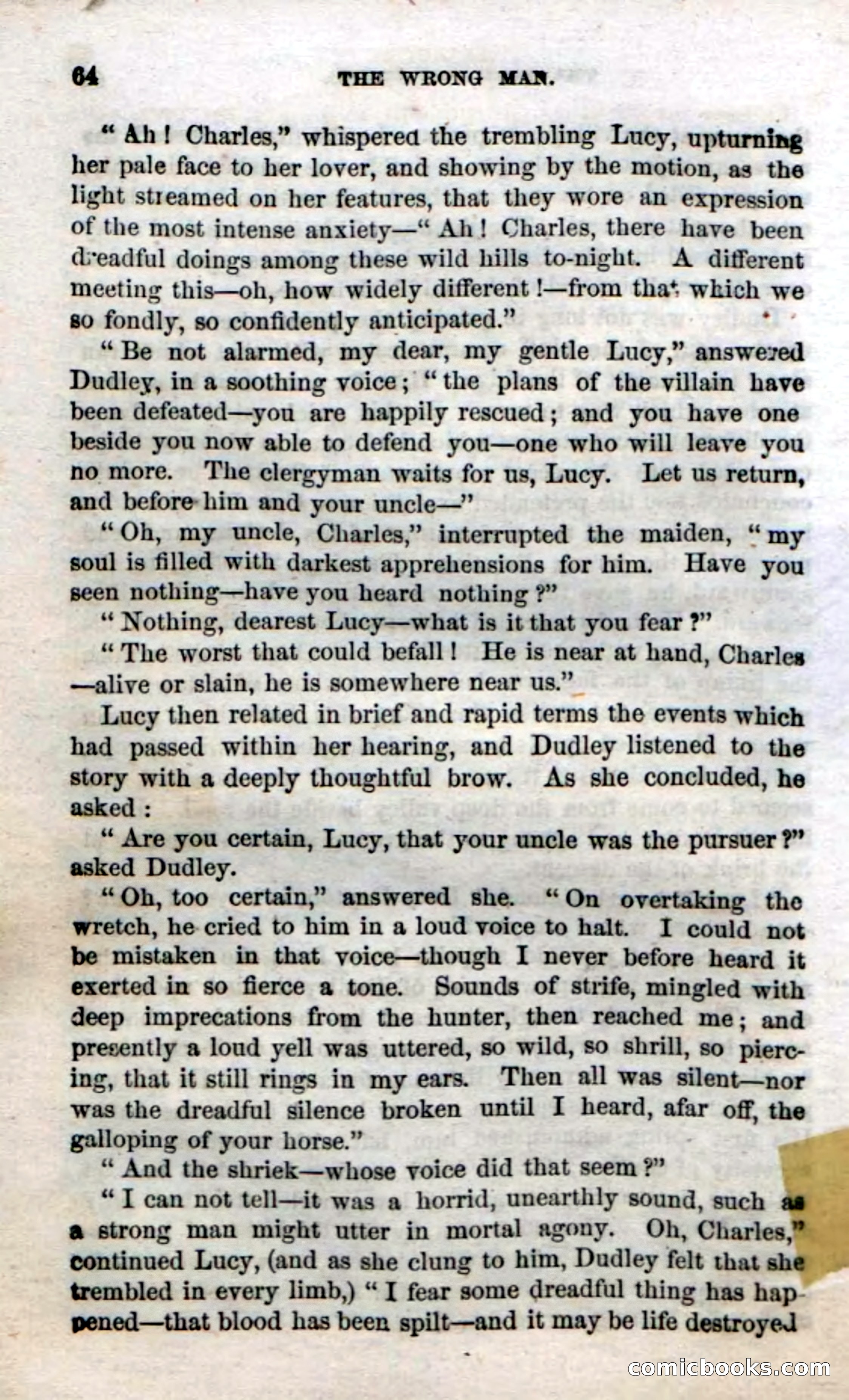 Beadle's Dime Novels No. 38: The Wrong Man — page 62 of 120