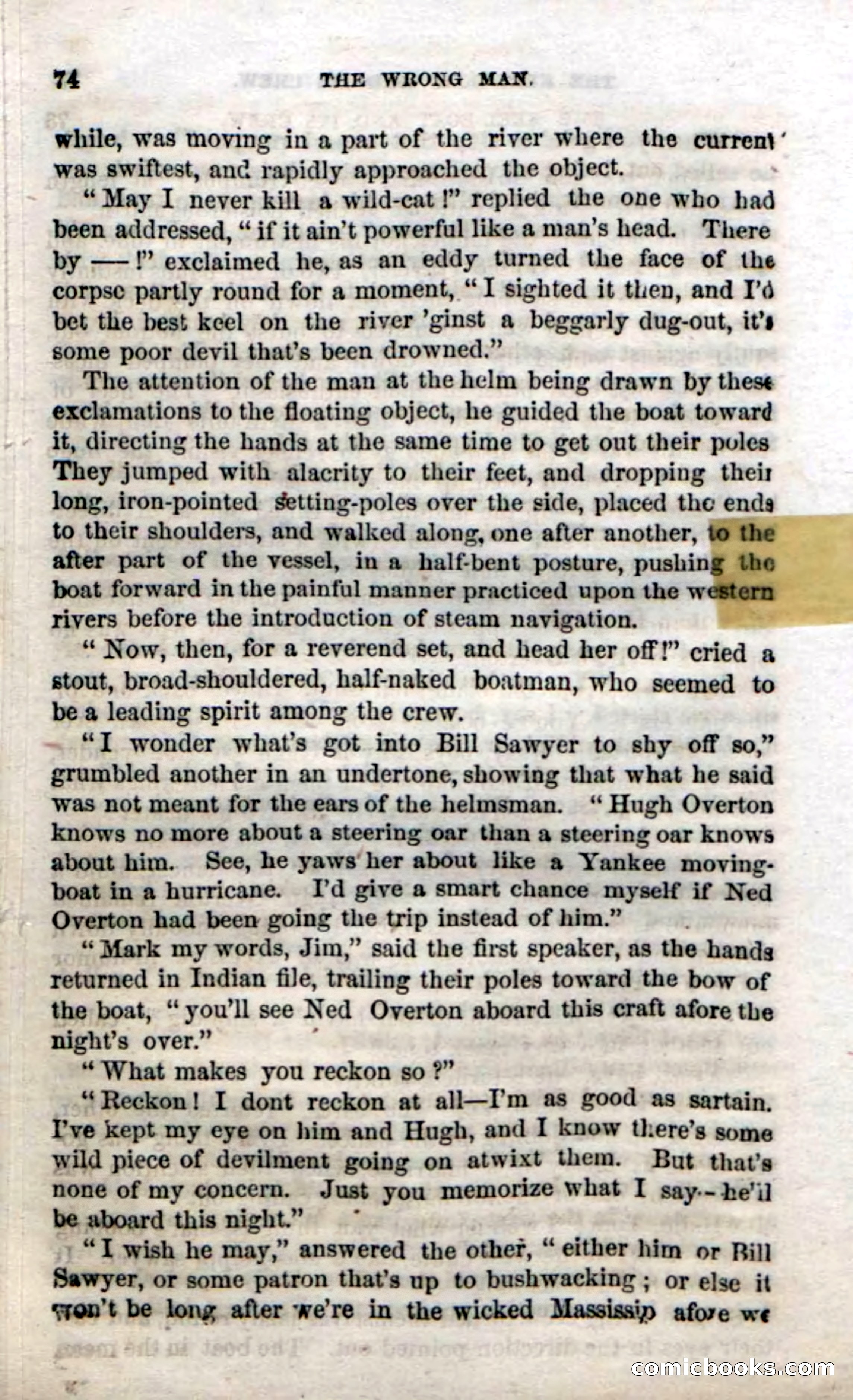 Beadle's Dime Novels No. 38: The Wrong Man — page 72 of 120