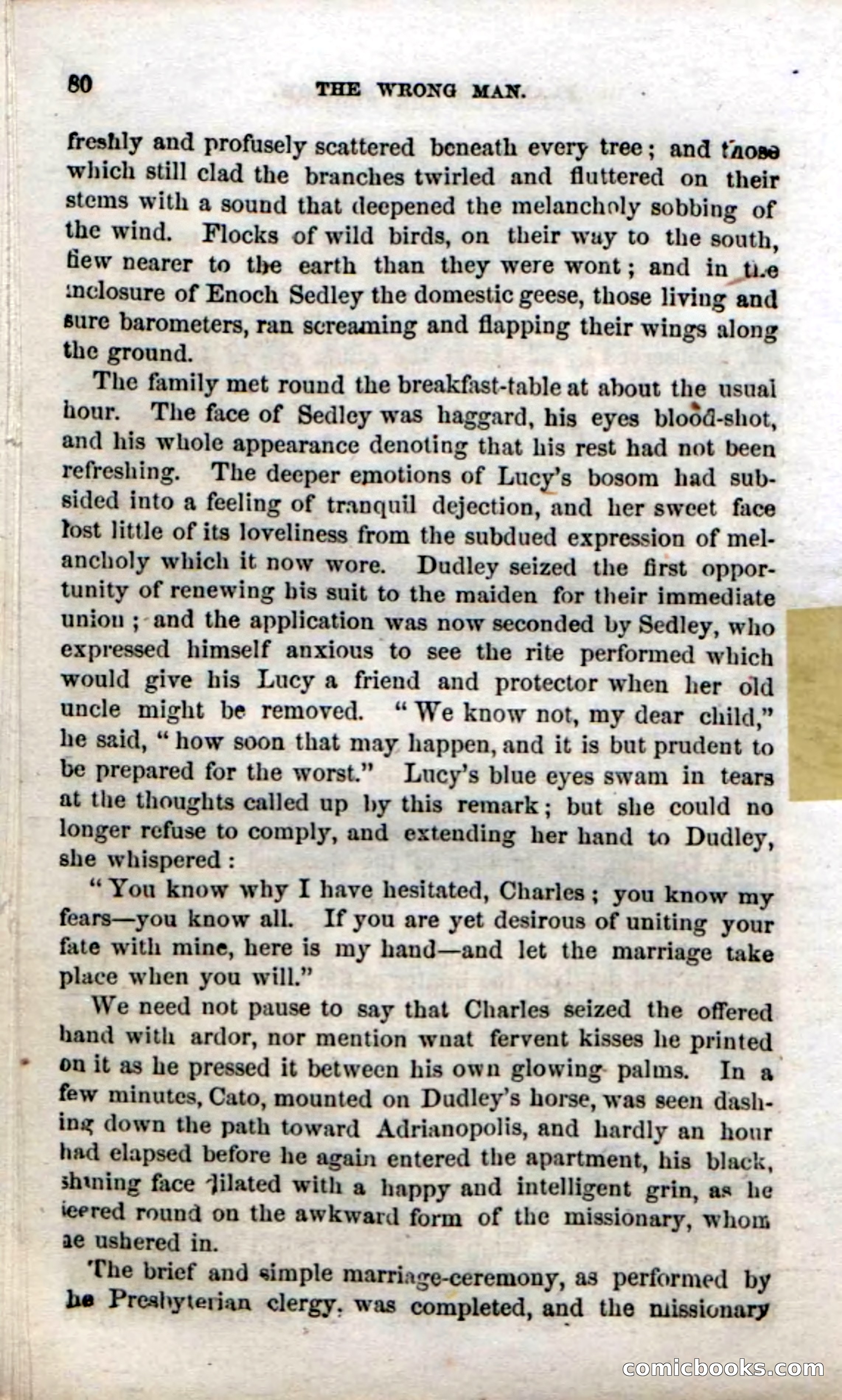 Beadle's Dime Novels No. 38: The Wrong Man — page 78 of 120