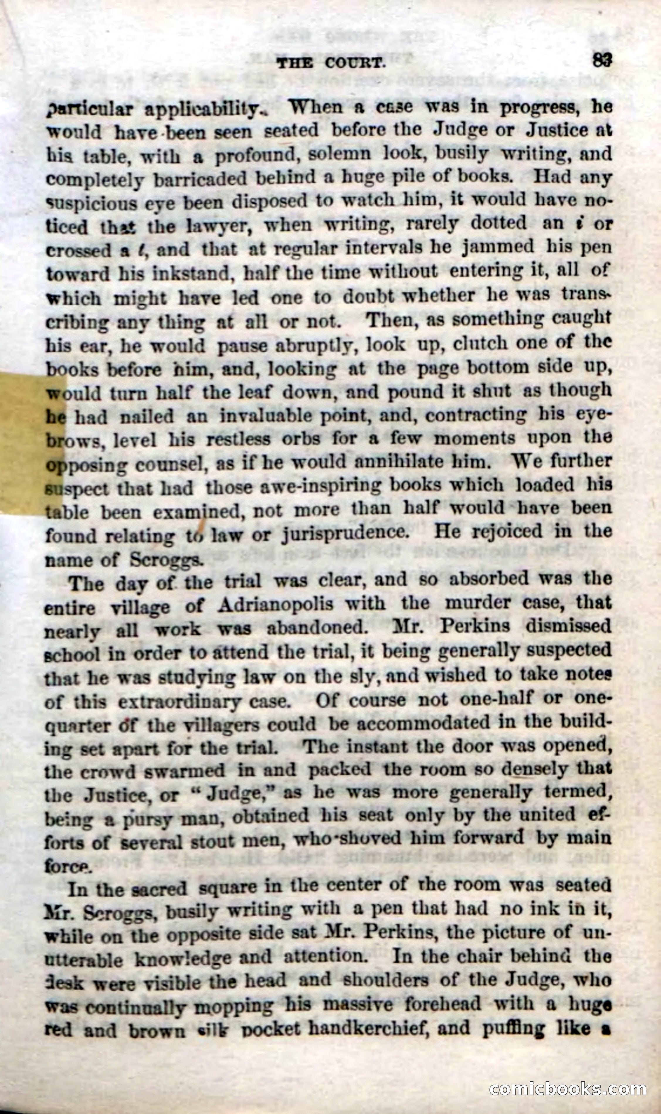 Beadle's Dime Novels No. 38: The Wrong Man — page 81 of 120