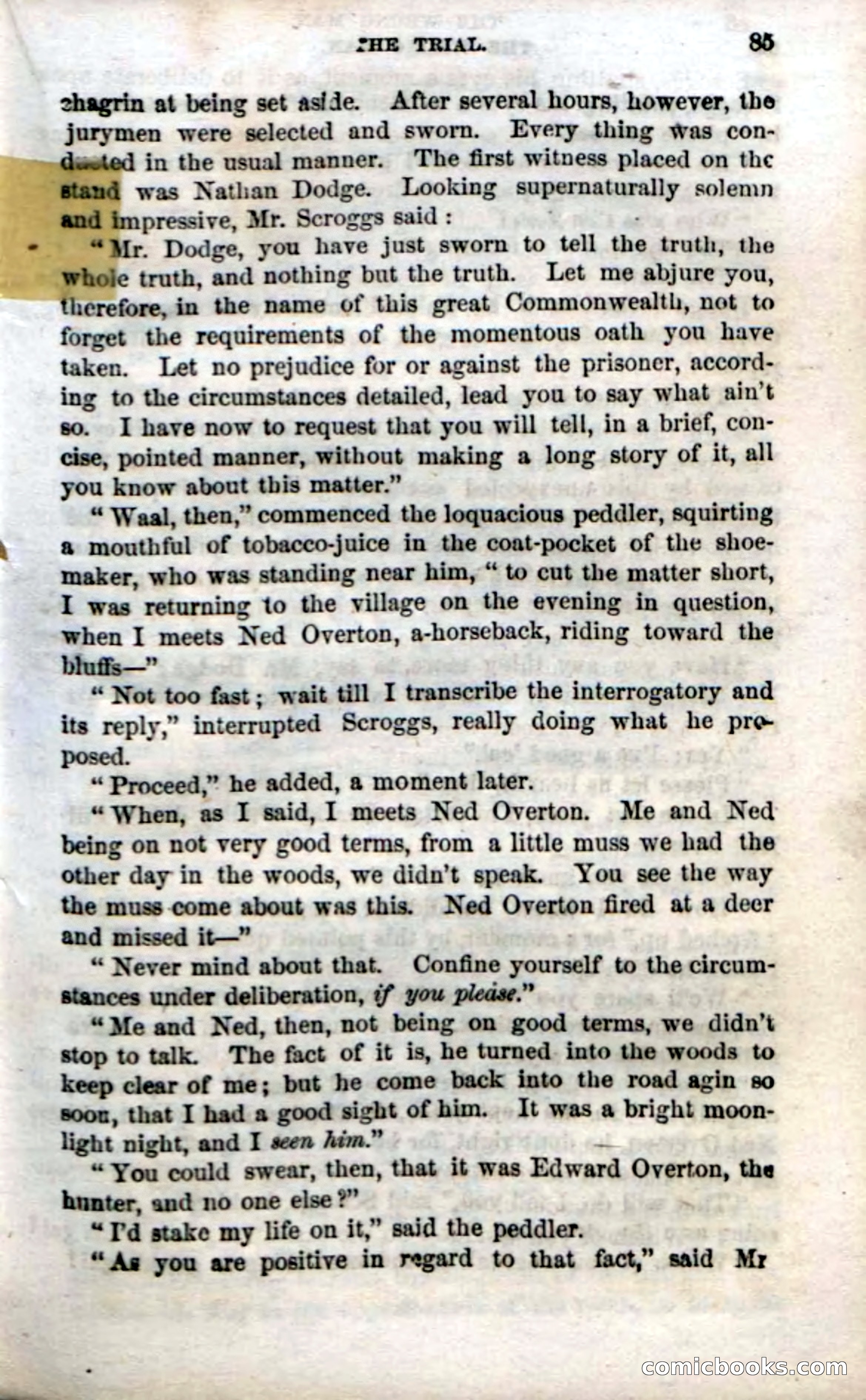 Beadle's Dime Novels No. 38: The Wrong Man — page 83 of 120
