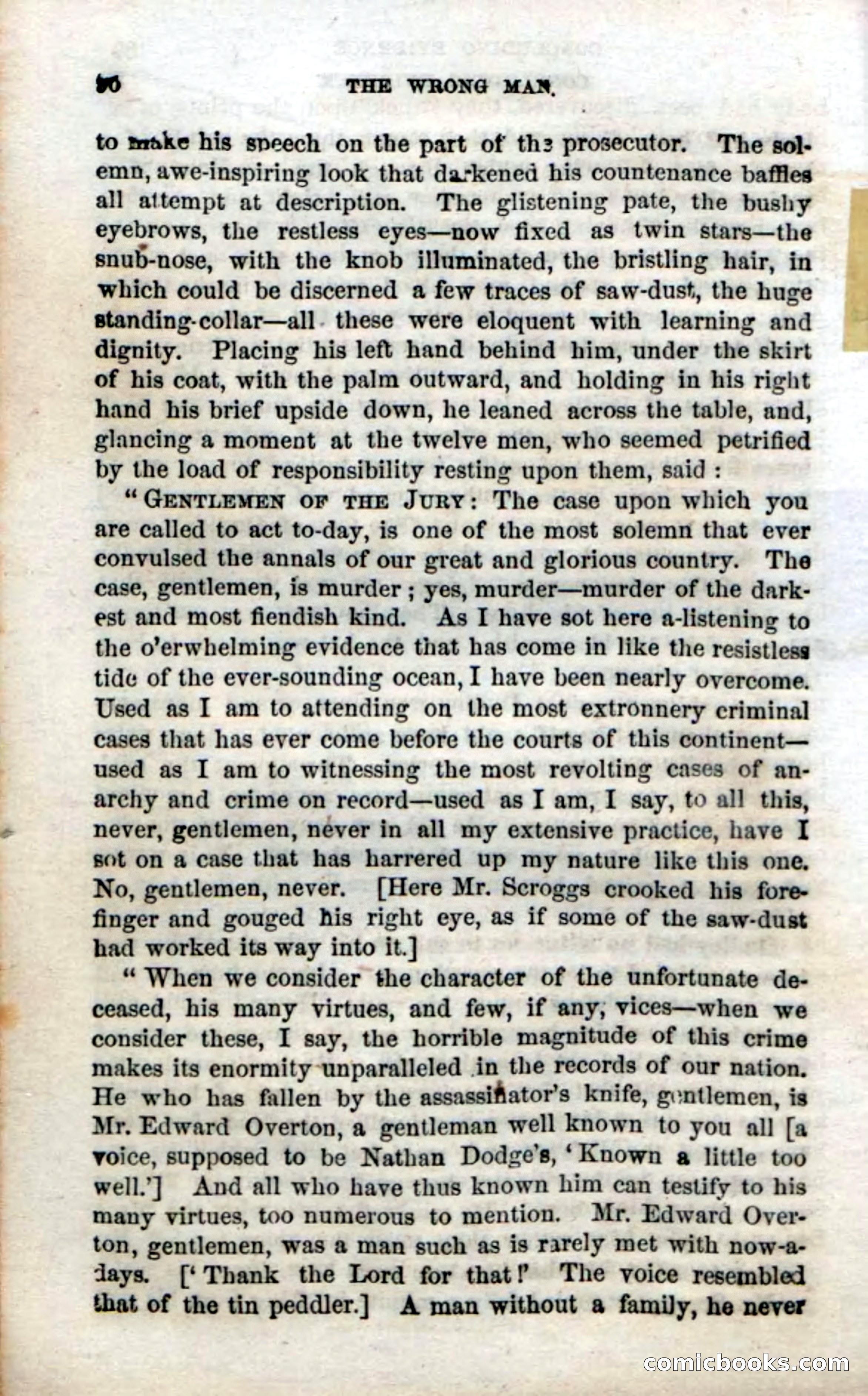 Beadle's Dime Novels No. 38: The Wrong Man — page 88 of 120