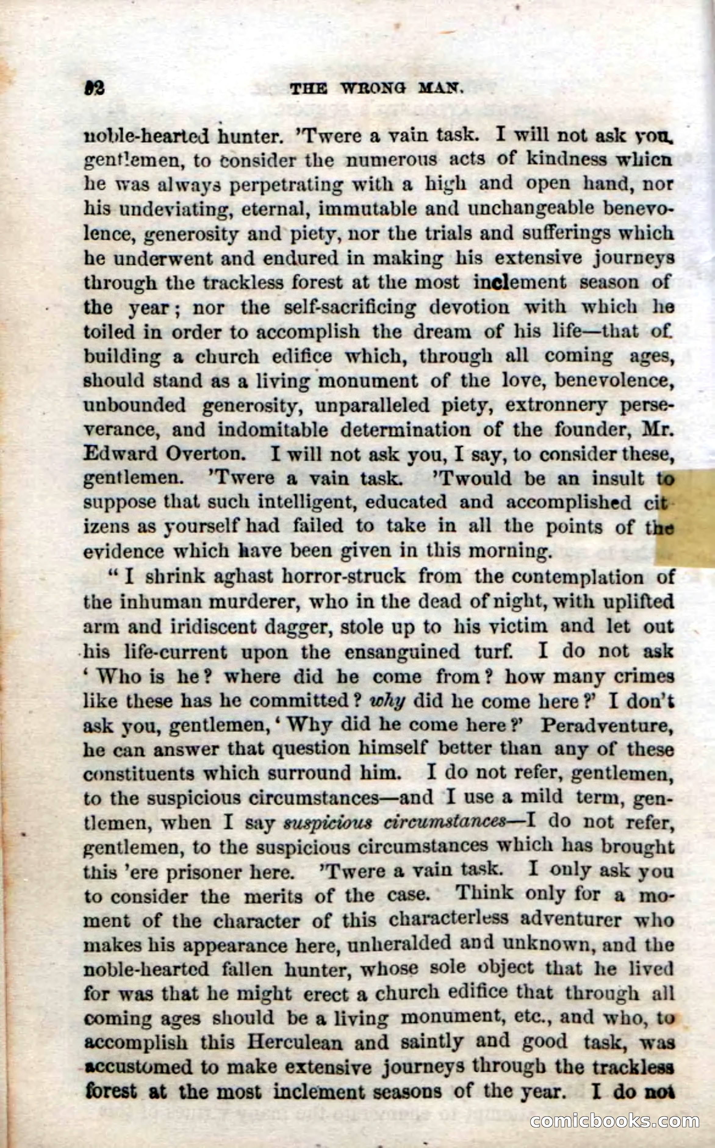 Beadle's Dime Novels No. 38: The Wrong Man — page 90 of 120