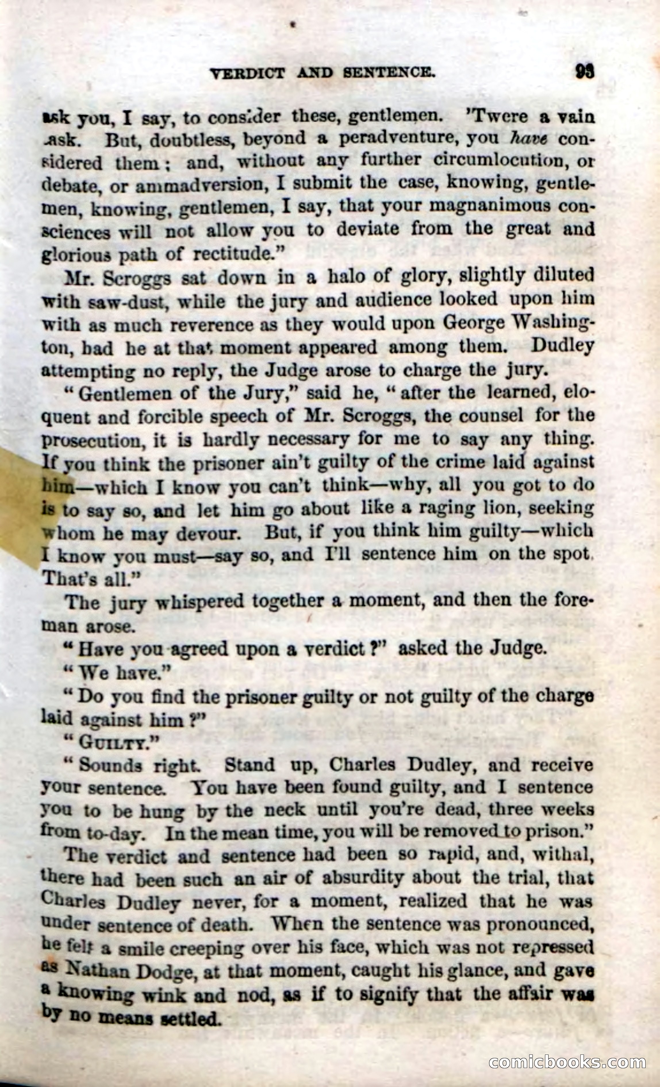 Beadle's Dime Novels No. 38: The Wrong Man — page 91 of 120